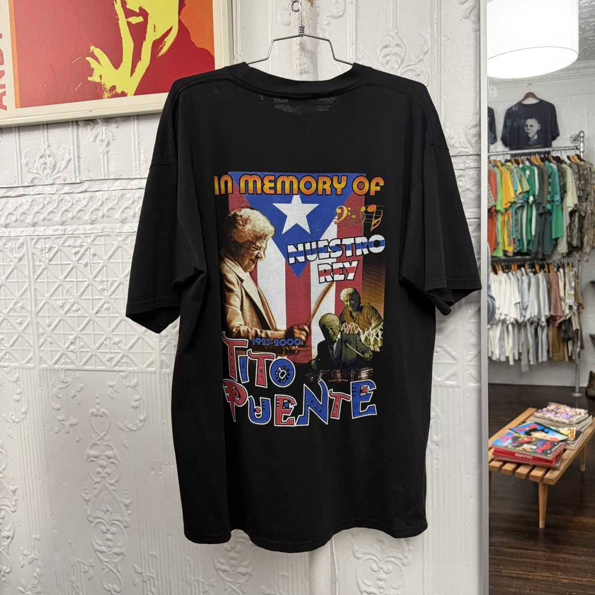 Vintage vintage tito puente mambo king rap tee tshirt Size US XL / EU 56 / 4 - 3 Thumbnail