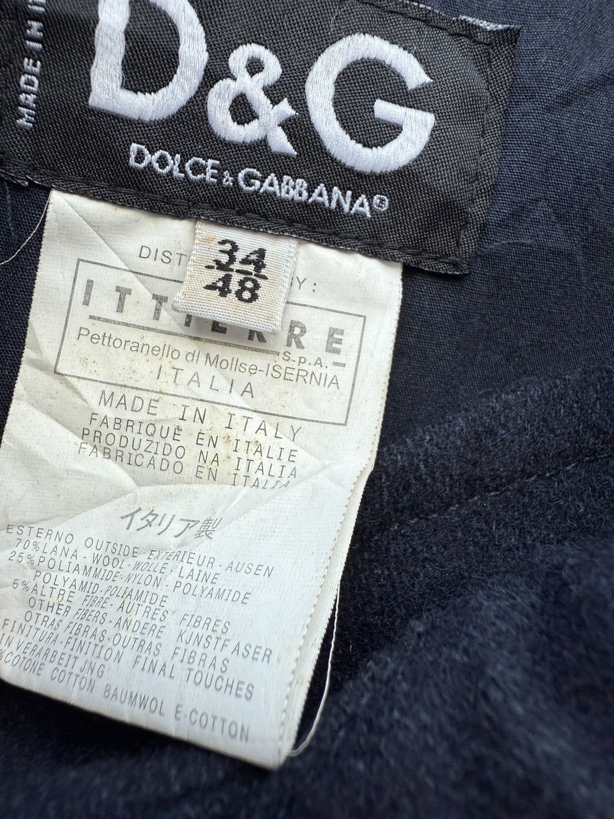 Dolce & Gabbana Double-breasted pea coat Size US M / EU 48-50 / 2 - 7 Thumbnail