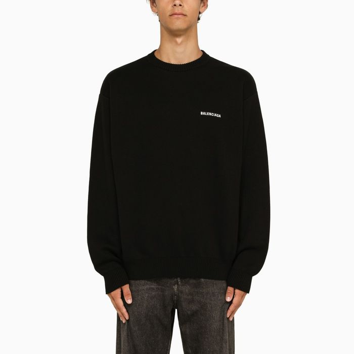 Balenciaga o1d2blof0823 Jersey in Black | Grailed