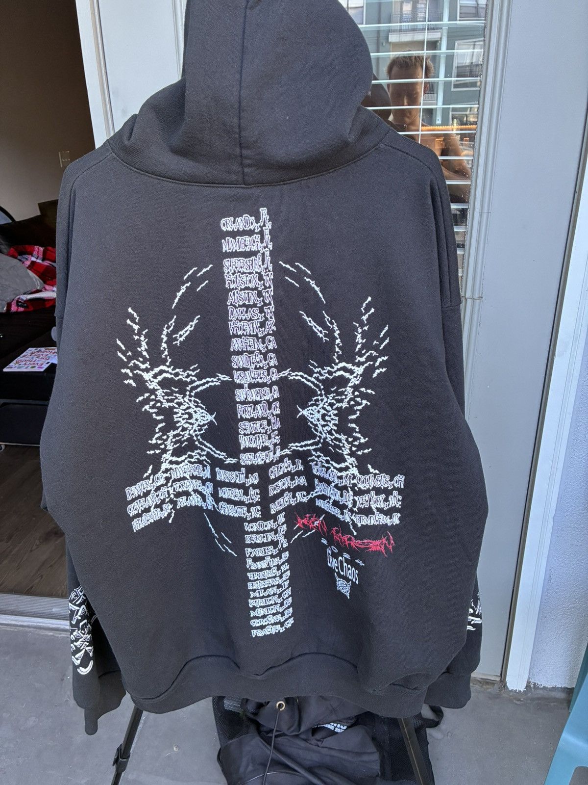 Ken Carson Ken Carson “More Chaos Tour” Zip Up Hoodie Size US L / EU 52-54 / 3 - 4 Thumbnail
