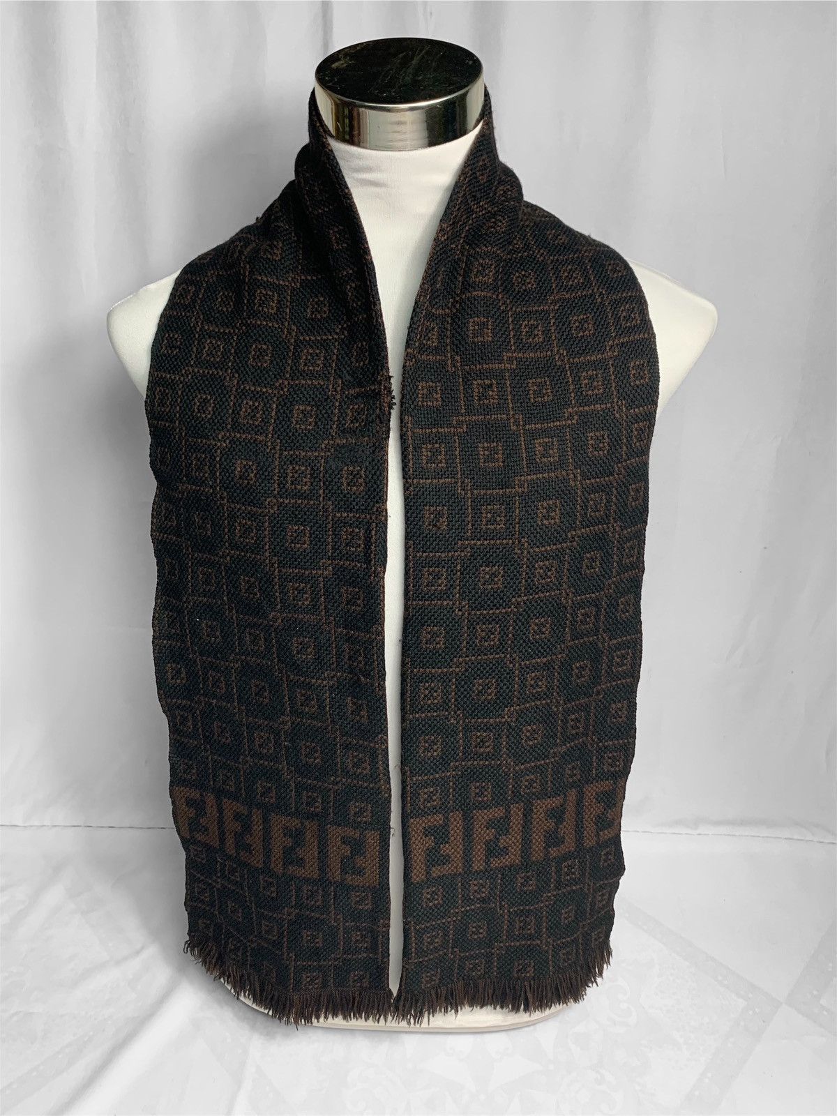 Vintage Fendi Scarf / Muffler / Neckwear Size ONE SIZE - 3 Thumbnail