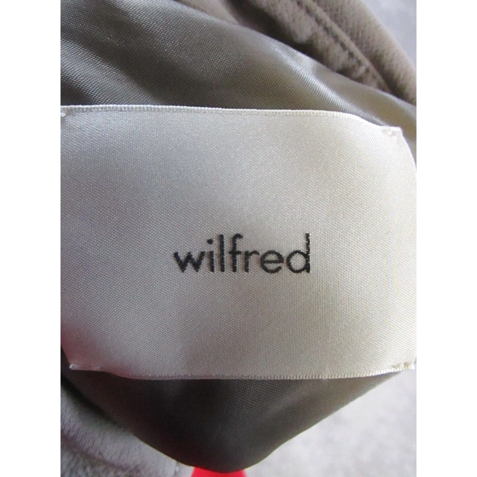 Vintage Wilfred Shirt Womens Xxs Gray Oversized Button Up Size XXS / US 00 / IT 34 - 3 Thumbnail