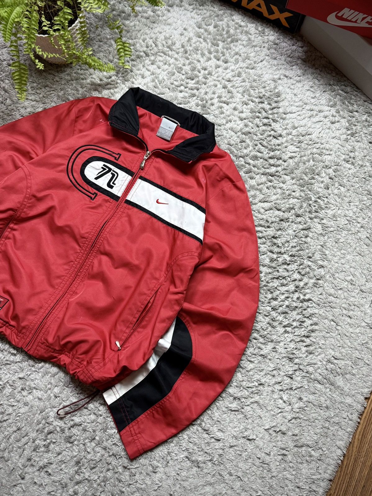 Nike 00s Nike Cortez Rare Jacket Big Logo Vintage Retro Drill Y2K Size US M / EU 48-50 / 2 - 3 Thumbnail