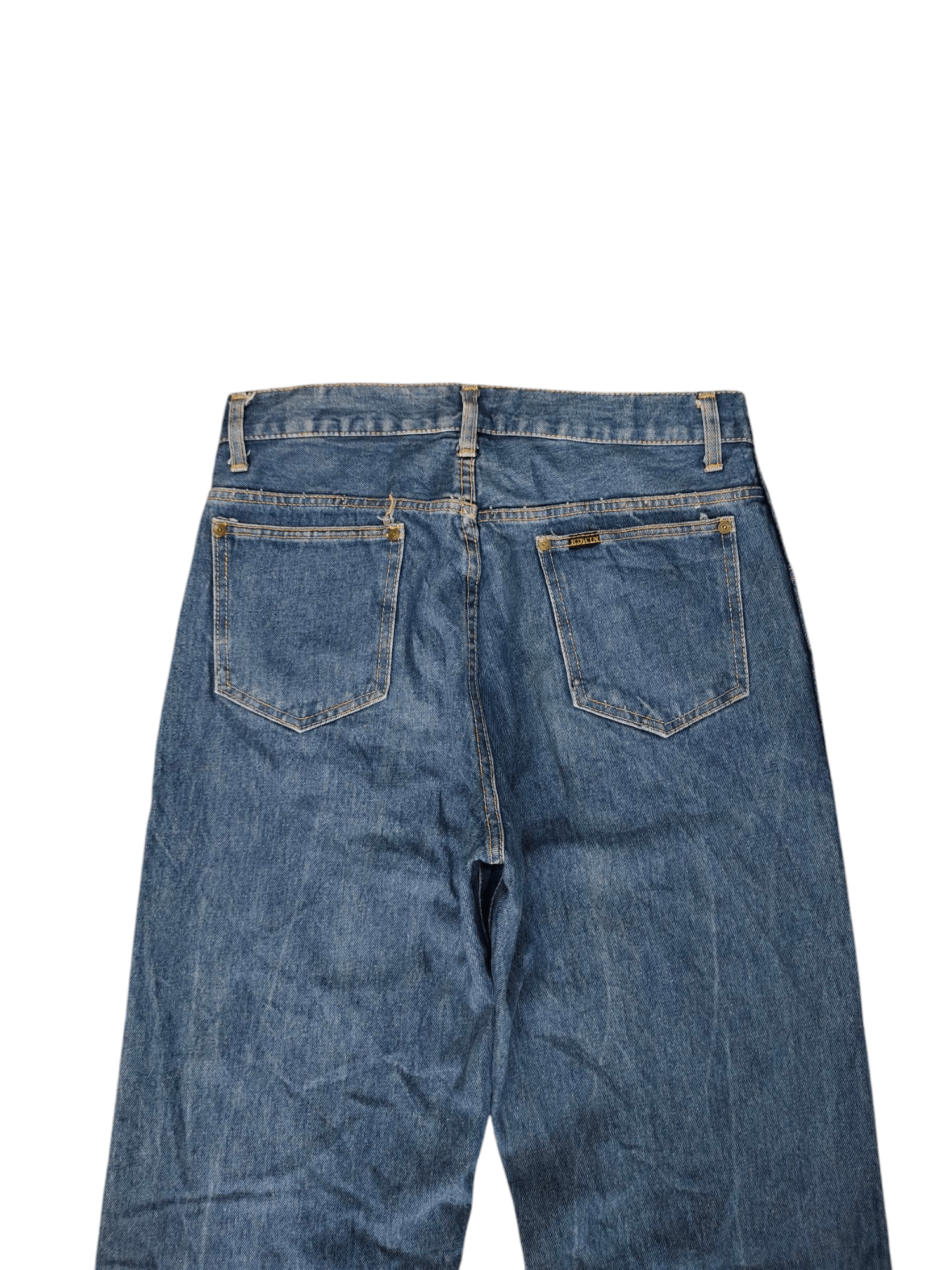 Comme des Garcons × Undercover Loose Jeans Edwin Japan Clawmark Faded Denim Wide Leg Size US 32 / EU 48 - 9 Thumbnail