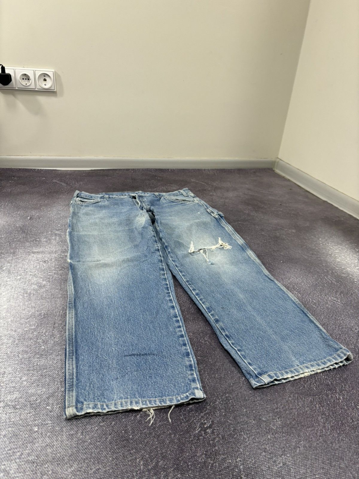 Dickies Vintage Dickies Y2K American Faded Blue Denim Jeans Size US 34 / EU 50 - 9 Thumbnail