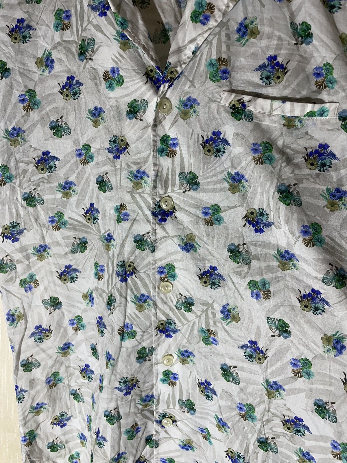 Eton × Vintage Eton Flower printed streetwear shirt Size US M / EU 48-50 / 2 - 6 Thumbnail