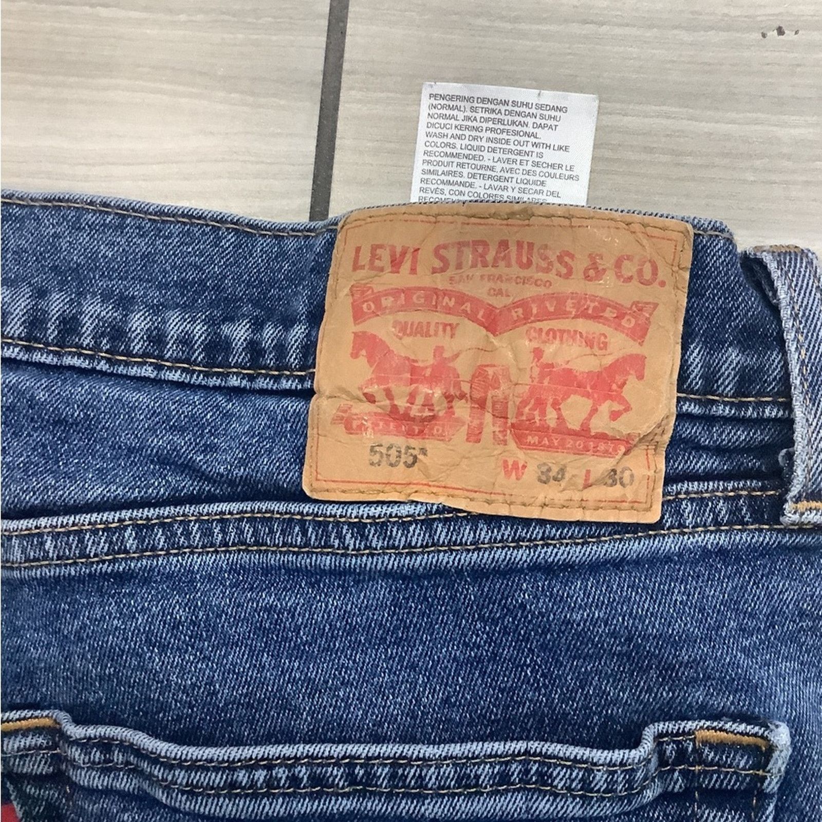 Levi's Levi’s 505 rugged Jeans Size US 34 / EU 50 - 3 Thumbnail