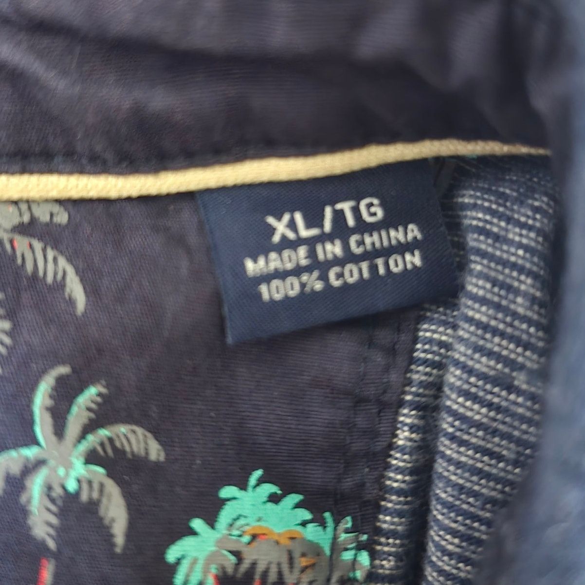 Tommy Bahama Tommy Bahama Polo Shirt Caribbean Navy Blue Tonal Striped XL Size US XL / EU 56 / 4 - 9 Thumbnail