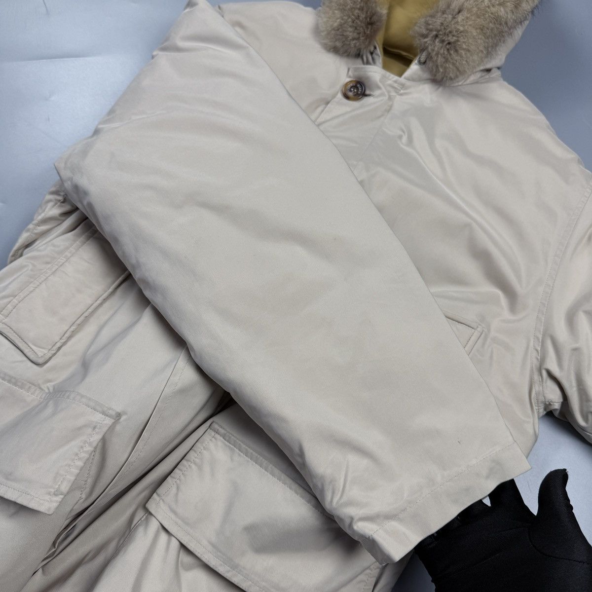 Loro Piana Loro Piana Down Parka Men Jacket Alaska Sz M Fur Hood Size US M / EU 48-50 / 2 - 14 Thumbnail