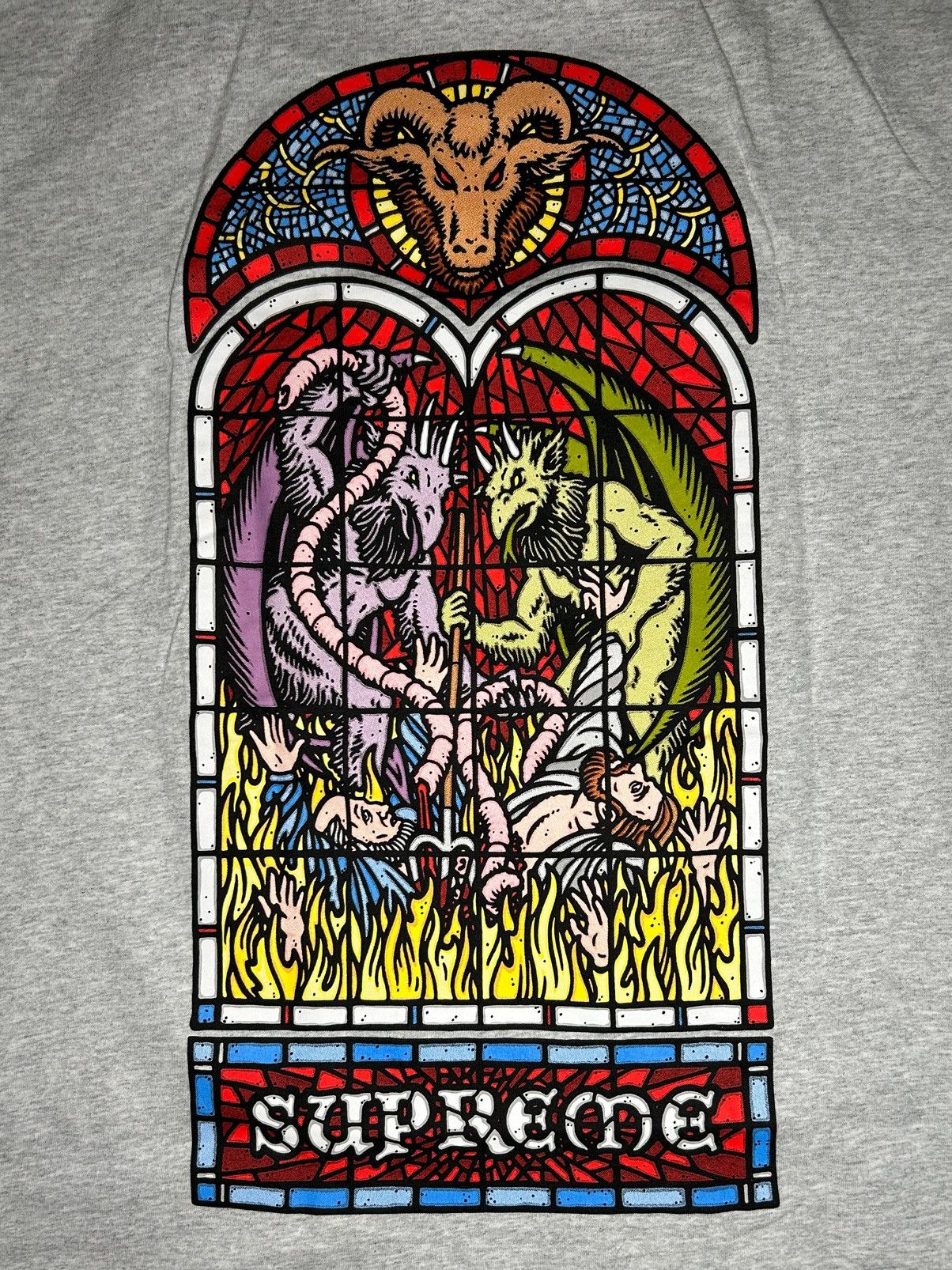 Supreme SUPREME WORSHIP TEE Size US L / EU 52-54 / 3 - 4 Thumbnail