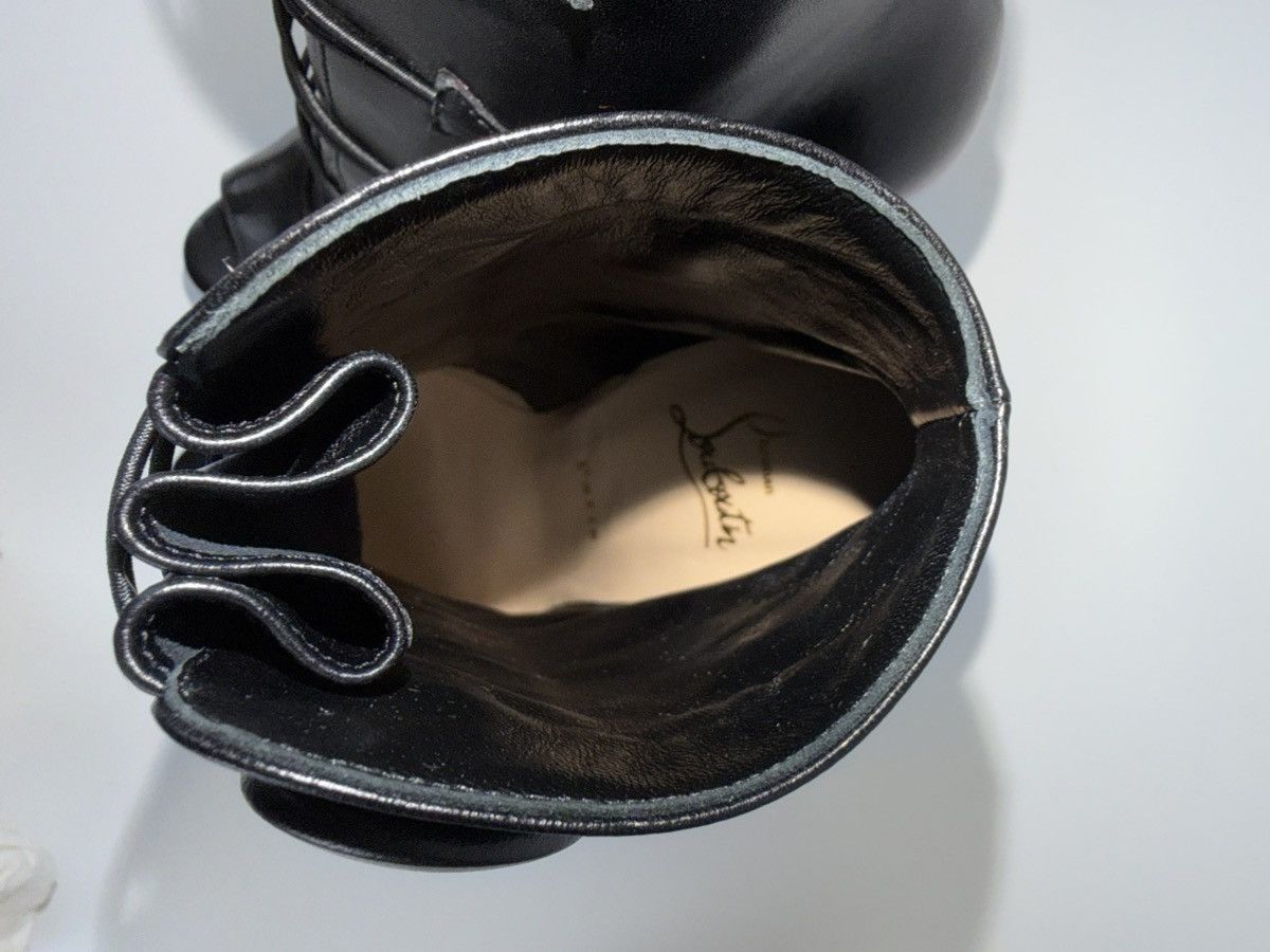 Christian Louboutin Christian Louboutin Lady Booton 150 Nappa Shiny in black Size US 7 / IT 37 - 17 Thumbnail