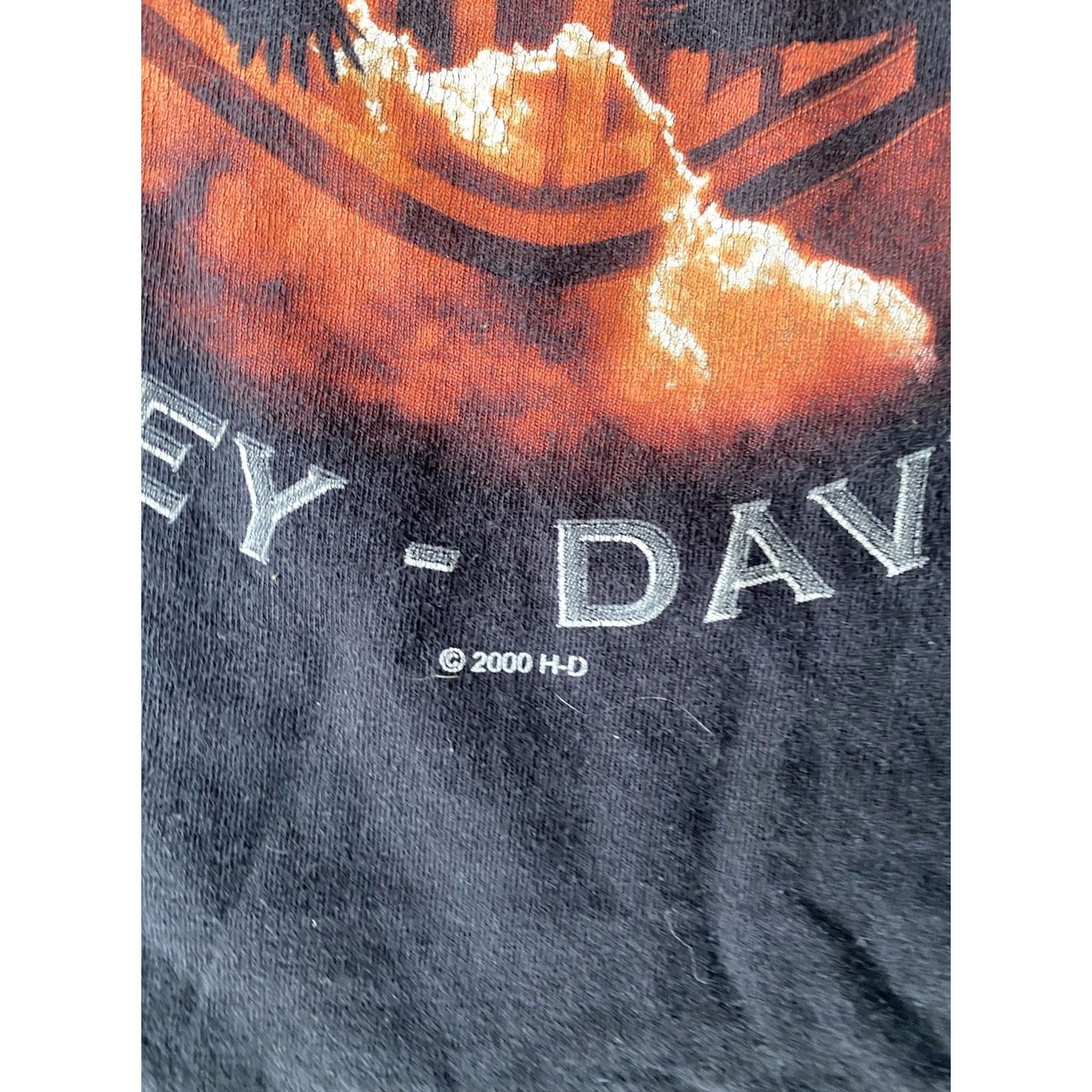 Harley Davidson VINTAGE Harley-Davidson Flying Eagles Wisconsin Biker T-Shirt XL Size US XL / EU 56 / 4 - 4 Thumbnail