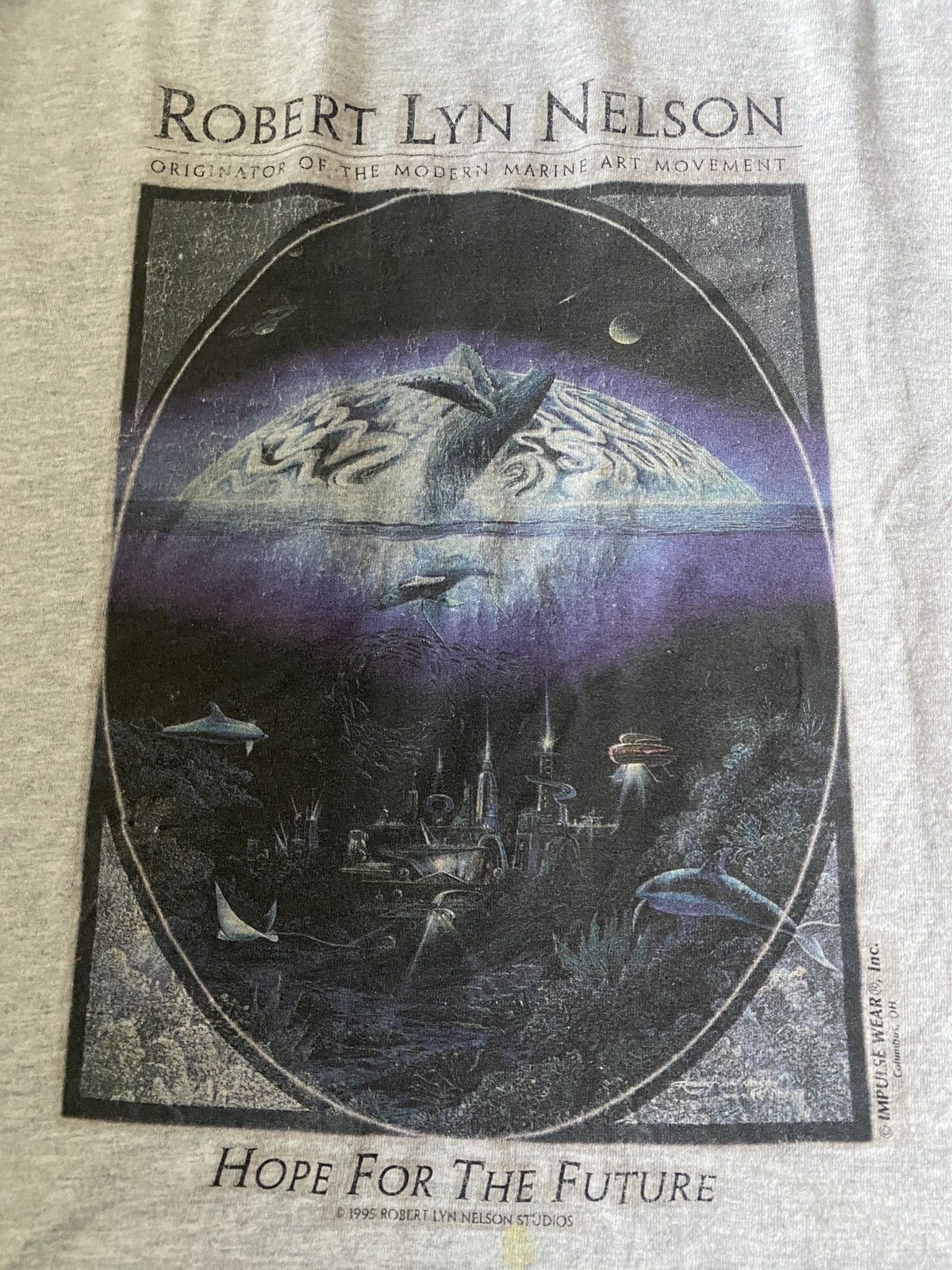 Vintage Vintage ultra rare robert lyn nelson art longsleeve 90s Size US M / EU 48-50 / 2 - 3 Thumbnail