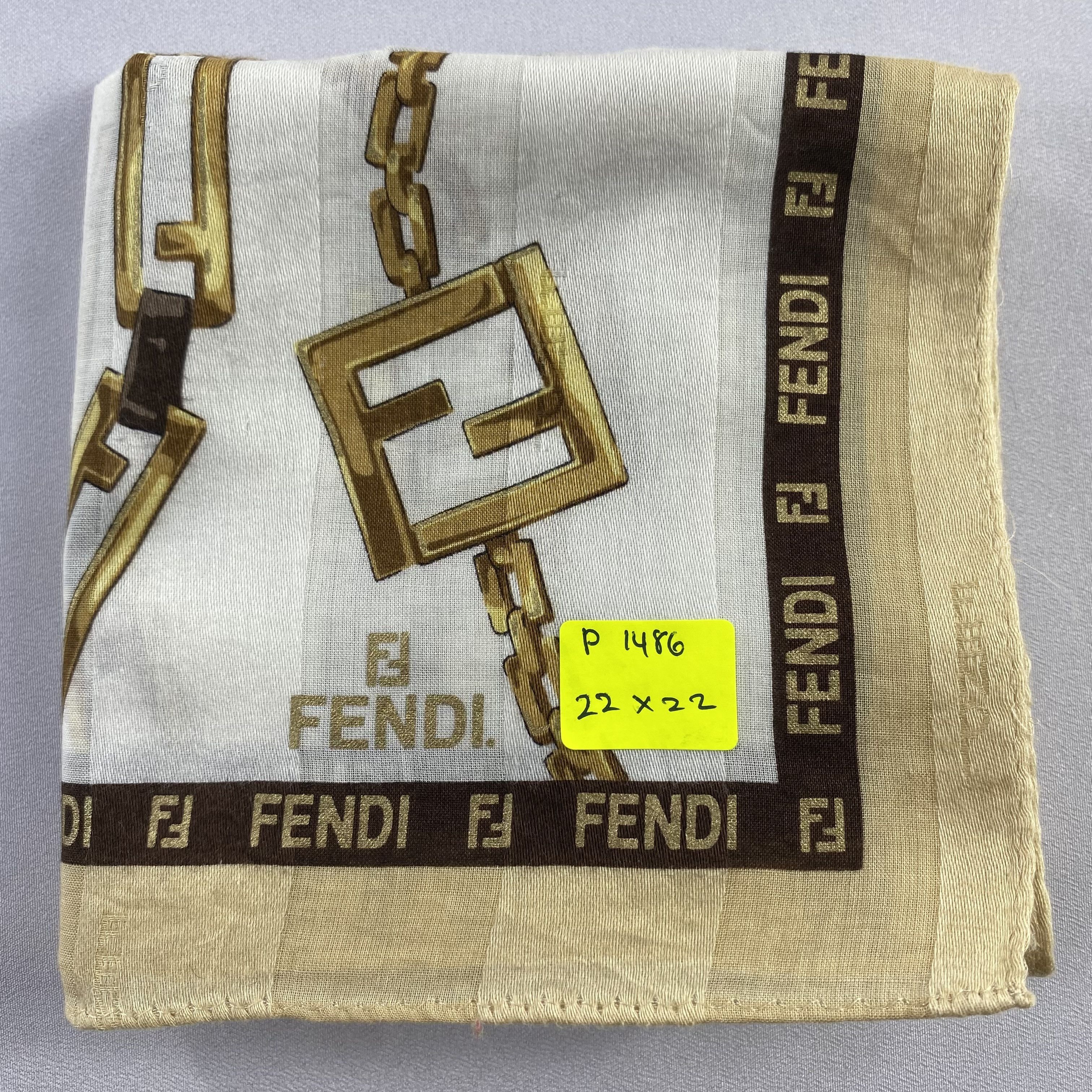 Vintage Fendi Handkerchief / Neckerchief / Bandana-P1486 Size ONE SIZE - 5 Thumbnail