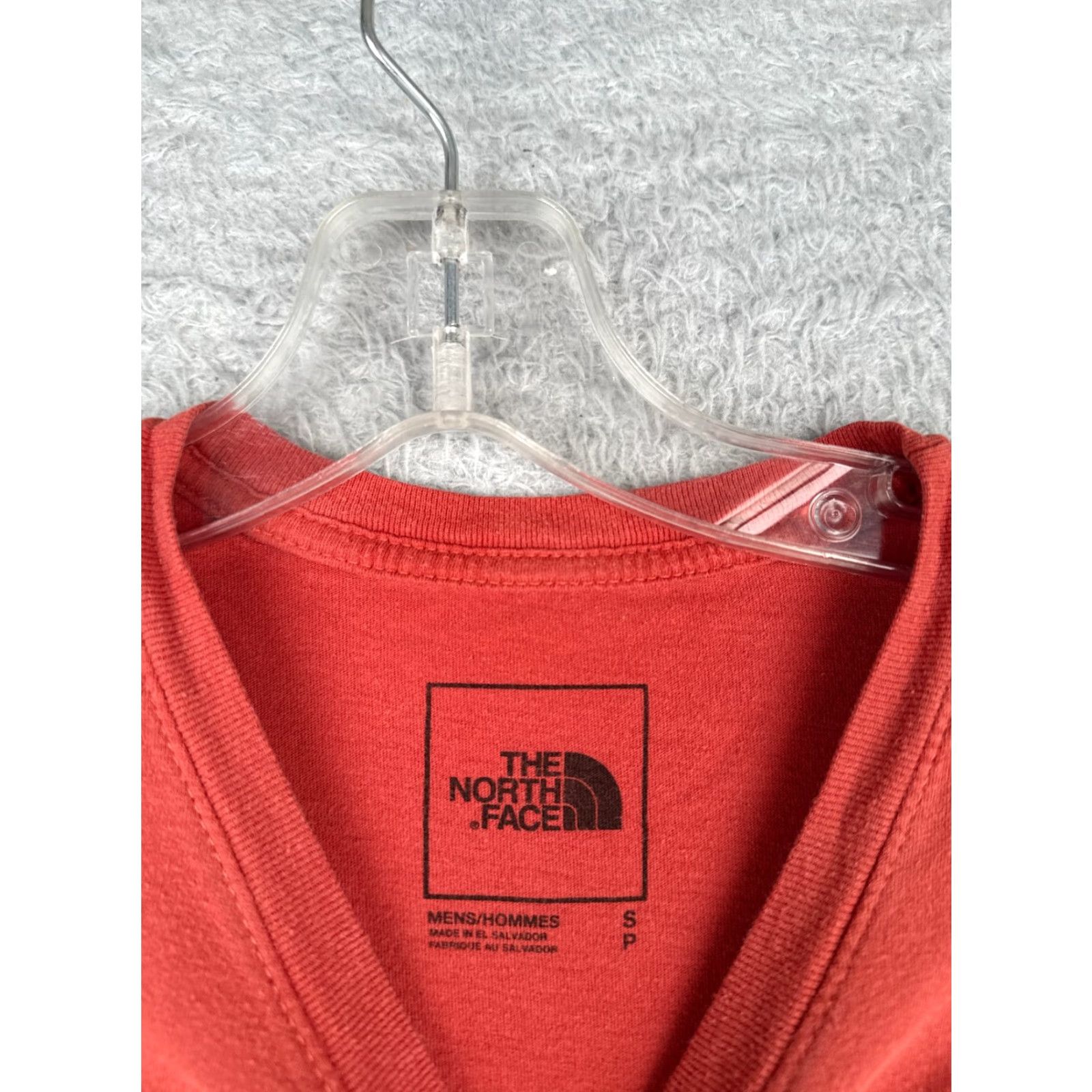 The North Face VINTAGE? No — The North Face Shirt Men Small Petite Red Crew Neck 100% Cotton Tree Logo READ Size US S / EU 44-46 / 1 - 7 Thumbnail
