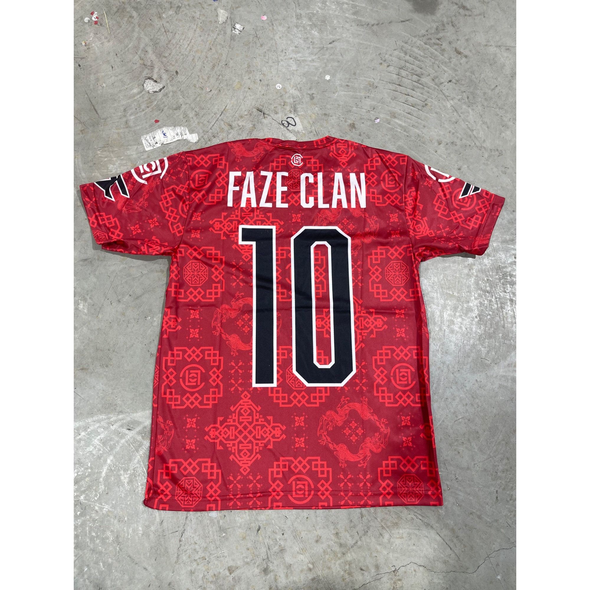 CLOT × FaZe NEW CLOT x FAZE CLAN JERSEY LIMITED TEE SZ MEDIUM Size US M / EU 48-50 / 2 - 4 Thumbnail