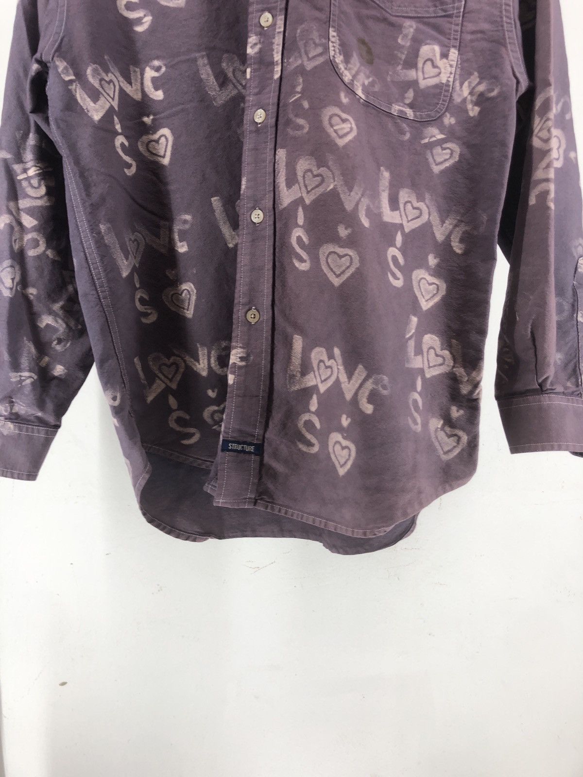 Seditionaries × Vintage Vintage All Over Print AOP LOVE Spellout Trompe L’oeil Size US XL / EU 56 / 4 - 5 Thumbnail