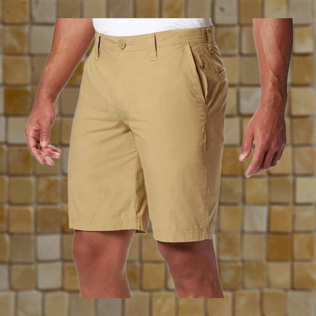 Vintage COLUMBIA Shorts Big & Tall 46 Inseam 10" Chino Flat Front Brown Mens Modern Classic Casual Size US 30 / EU 46 - 1 Preview