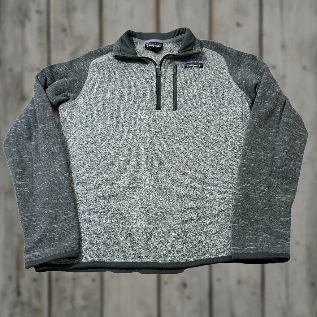 Patagonia Patagonia Men Better Sweater Pullover Quarter Zip Fall 2016 Size Small Gray Sweater Mens Size US S / EU 44-46 / 1 - 1 Thumbnail