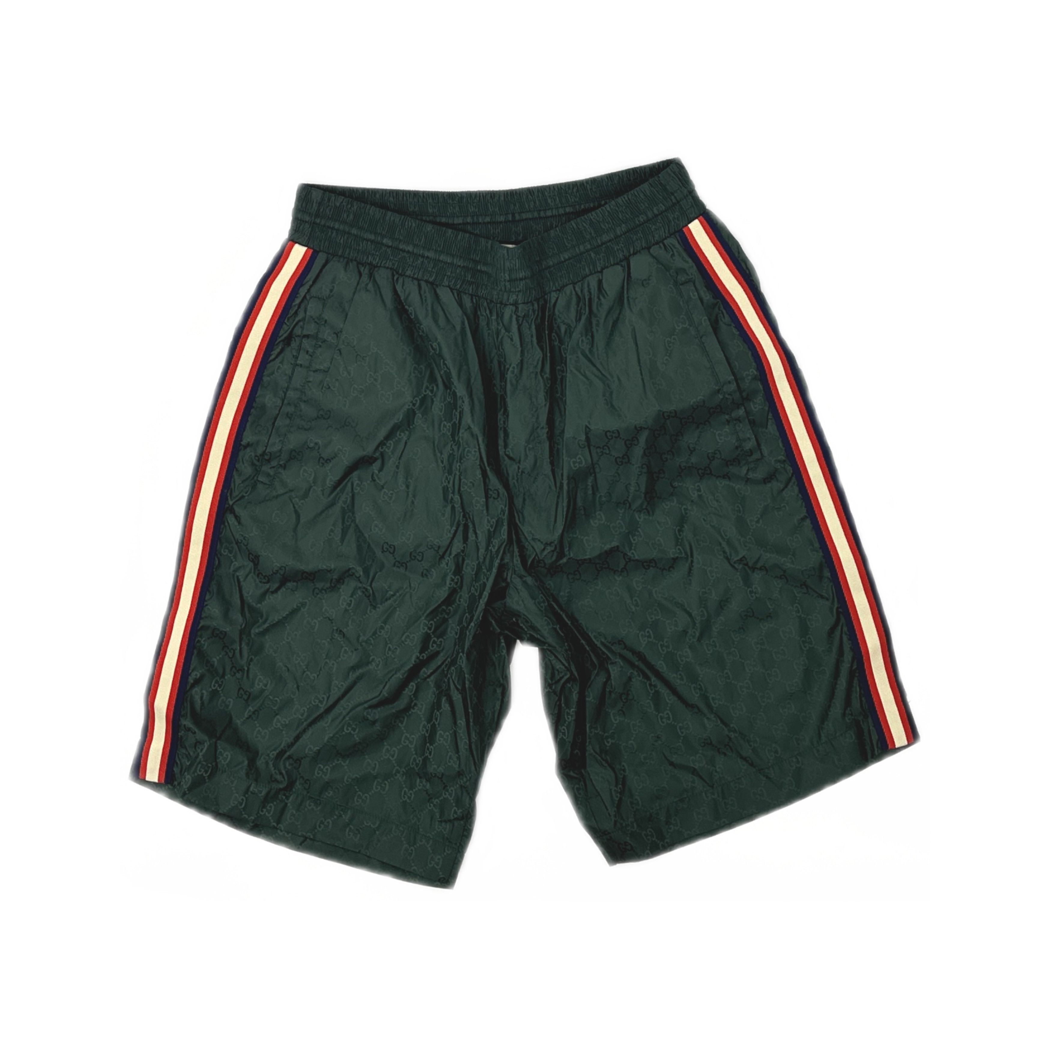Gucci Gucci GG Monogram Side Stripe Shorts Size 30 Size US 30 / EU 46 - 1 Thumbnail