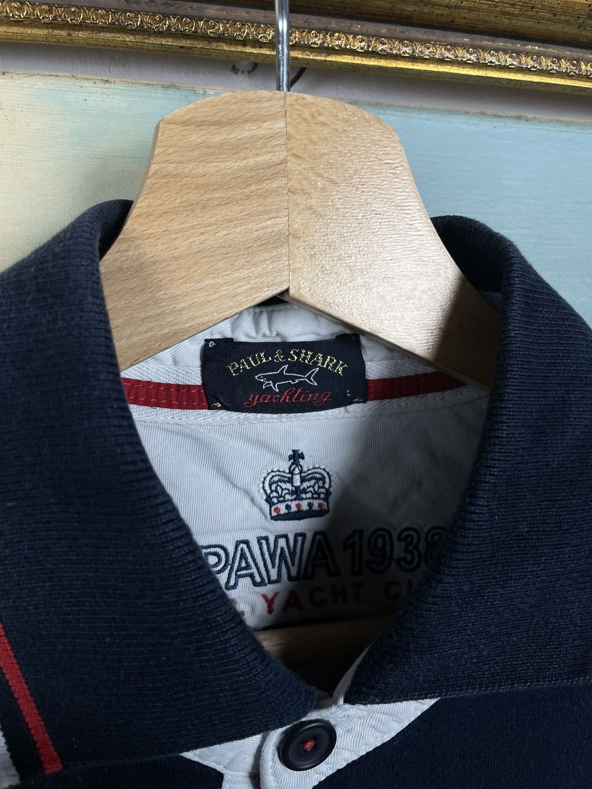 Paul & Shark Paul&Shark Polo Longsleeve Vintage Luxury Old Money Designer Size US L / EU 52-54 / 3 - 6 Thumbnail