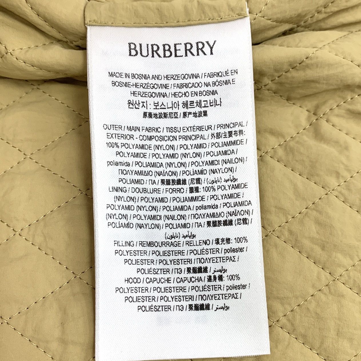 Burberry Burberry Bbr Brown Diamond Plaid Hooded Jacket Size US M / EU 48-50 / 2 - 8 Thumbnail