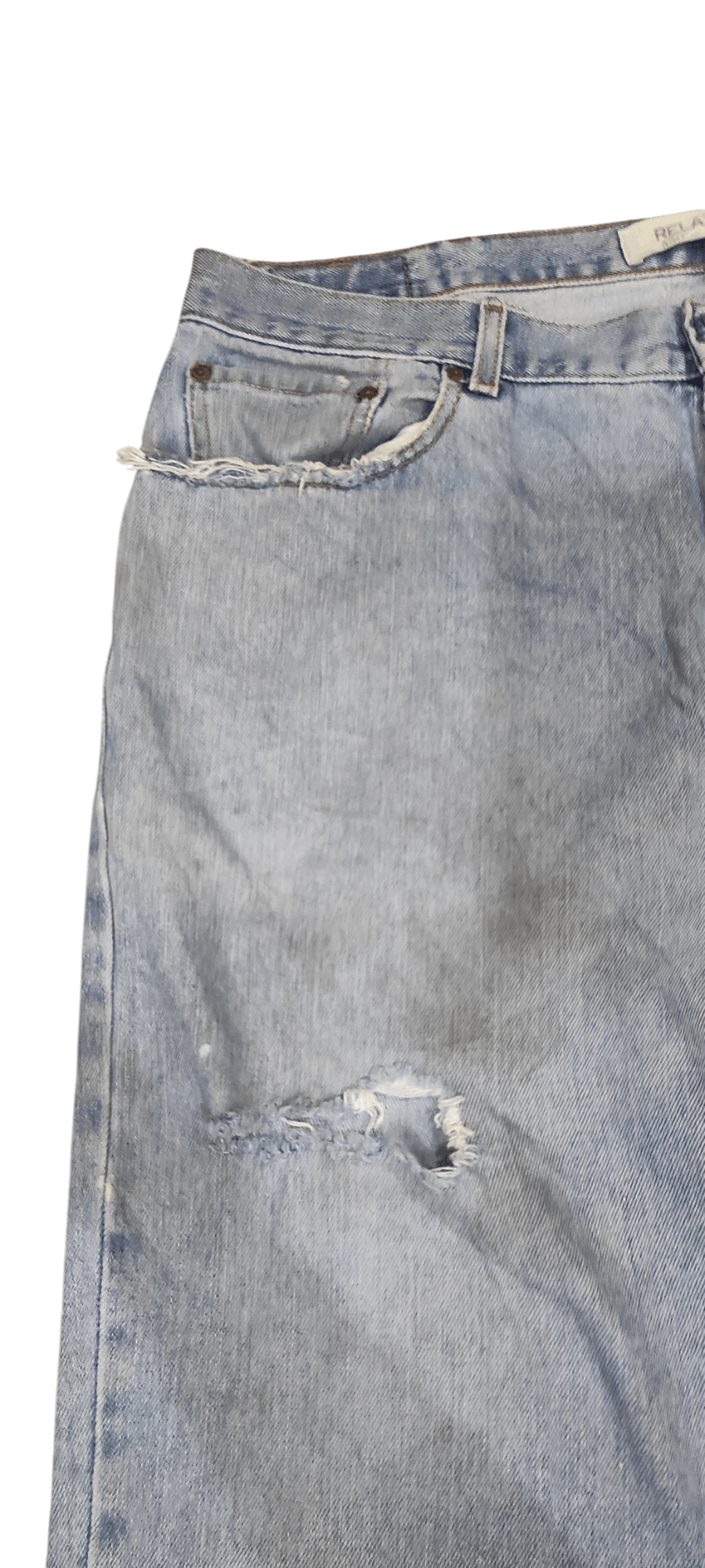 Levi's × Vintage Distressed Levis Denim Size US 40 / EU 56 - 4 Thumbnail
