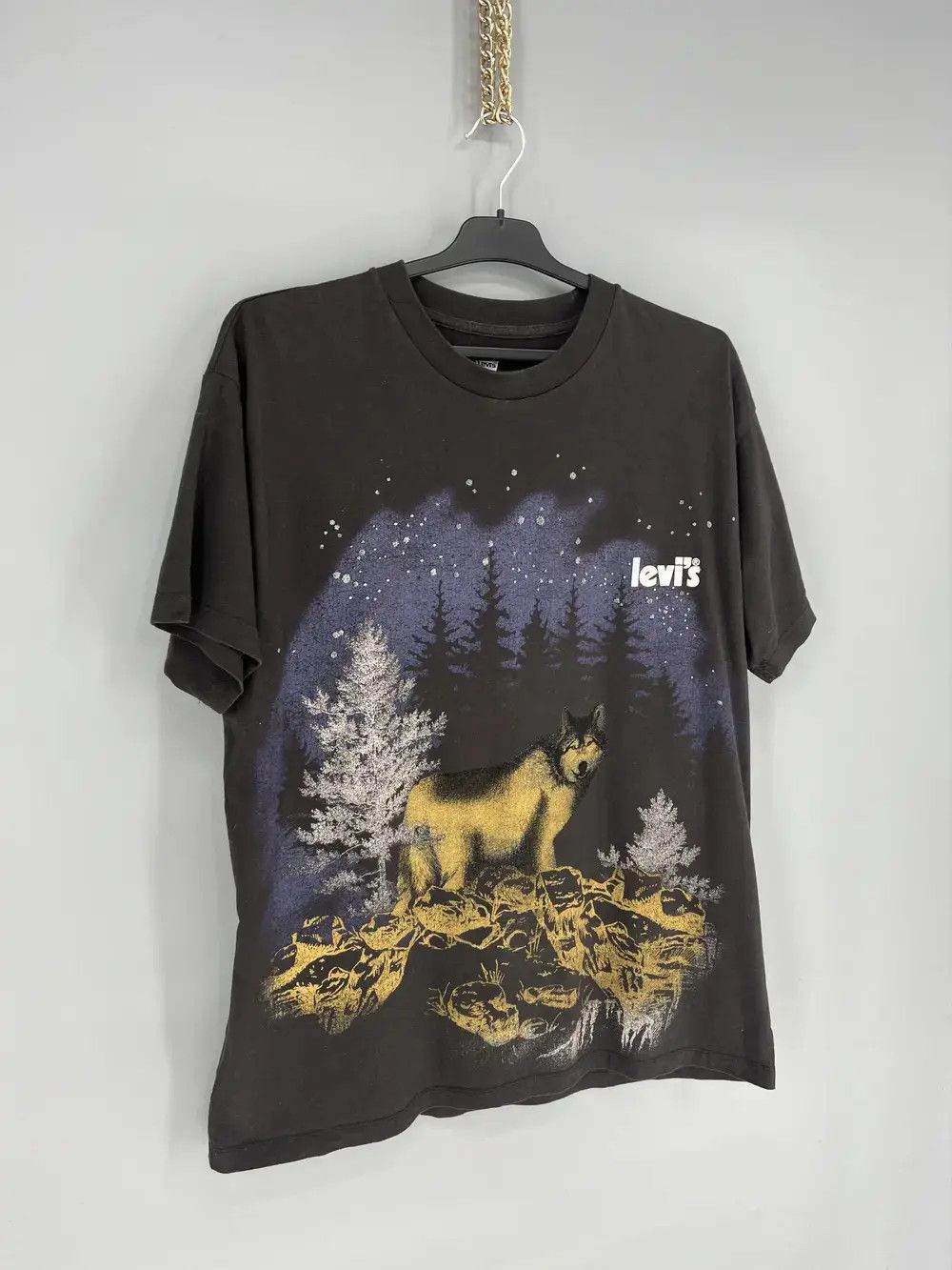 Levi's Vintage Levi’s Wolf T-Shirt Nature Tee Boxy Size US S / EU 44-46 / 1 - 2 Thumbnail