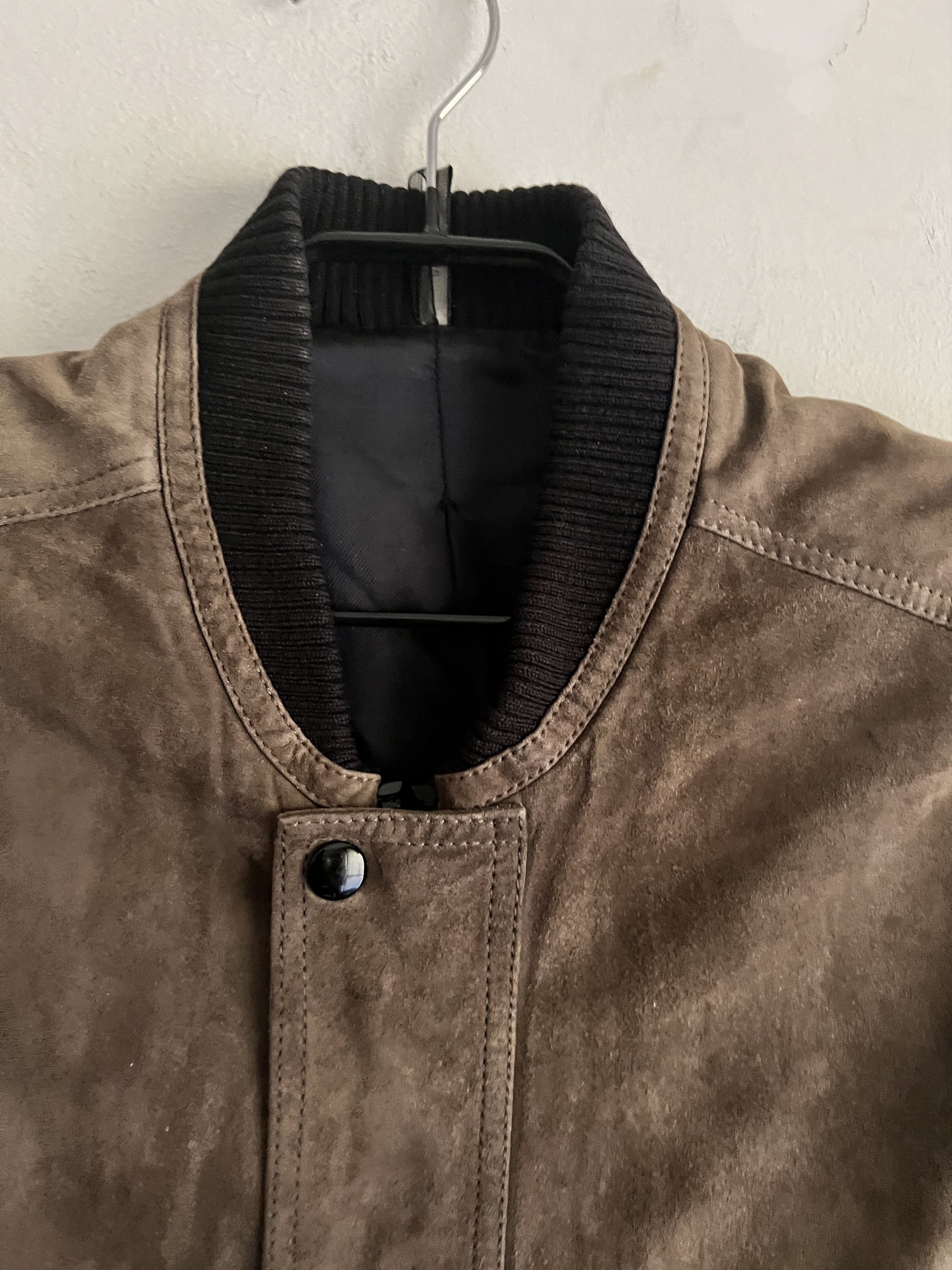Dior × Hedi Slimane Suede Bomber Jacket Size US M / EU 48-50 / 2 - 10 Thumbnail