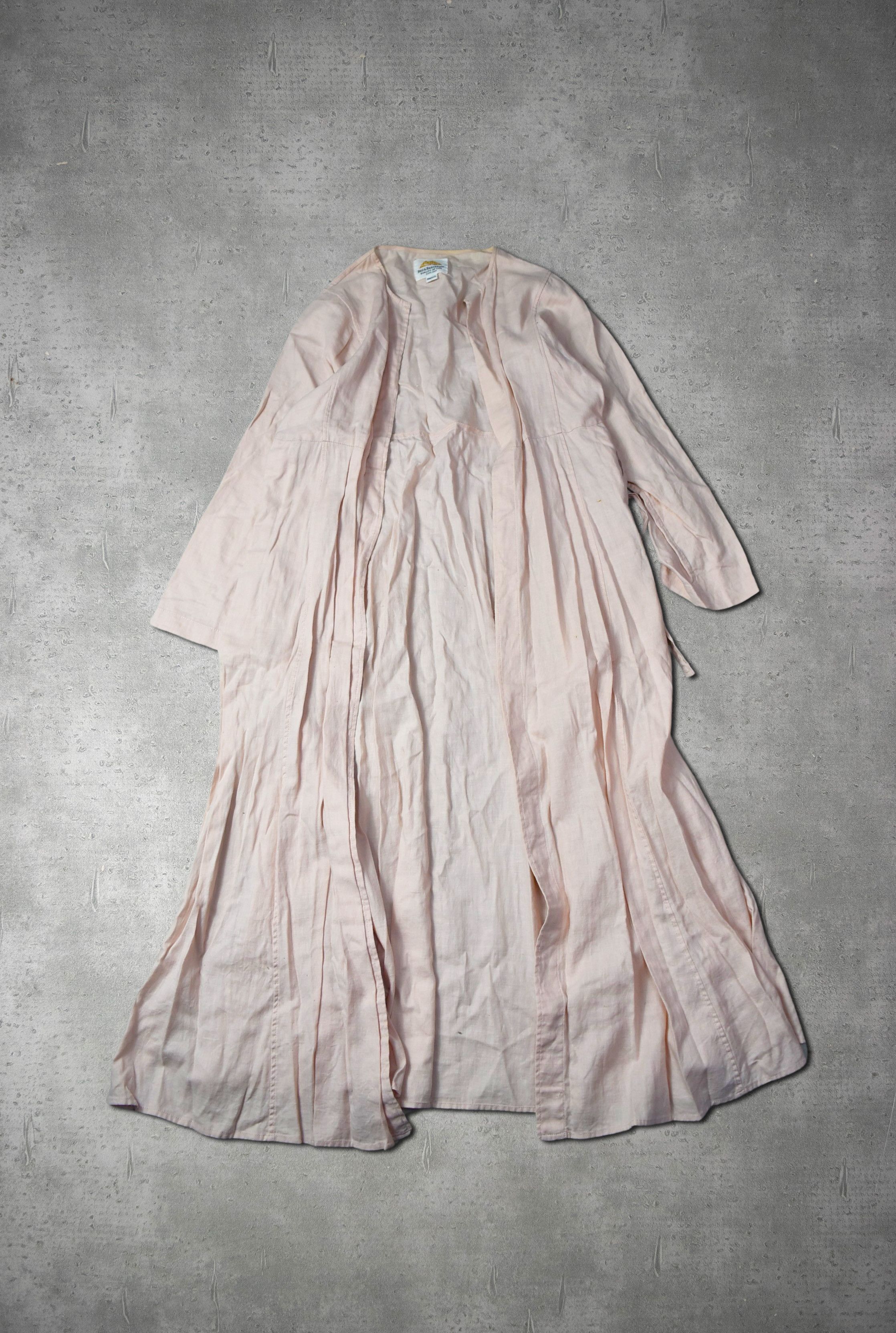 image of Bed&breakfast Thin Long Blouses 14-6-75 80.5 in Pink, Women's (Size Small)