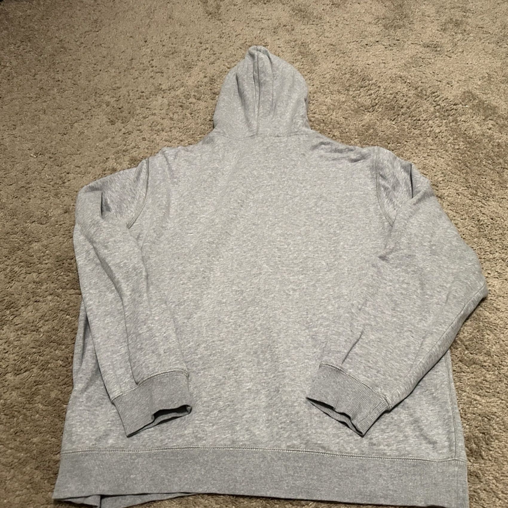 Nike VINTAGE Nike Hoodie Mens 2XL Full Zip Lacrosse Grunge Y2K Gray Size US XXL / EU 58 / 5 - 4 Thumbnail