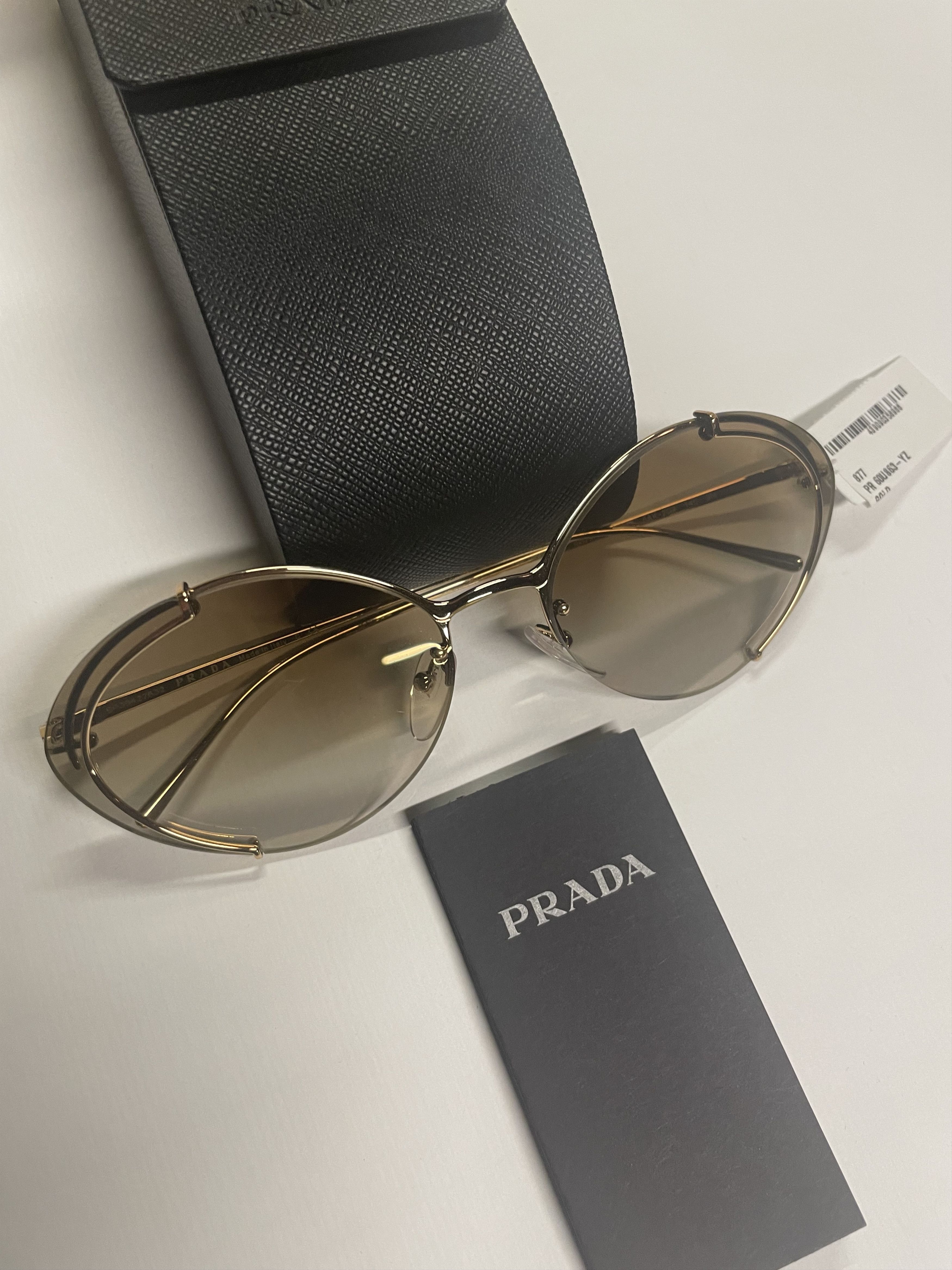 Prada Prada Evolution SPR60U 5AK-2G2 Women's Sunglasses Size ONE SIZE - 3 Thumbnail