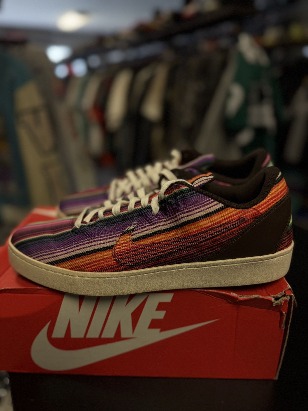 Nike Kobe 8 NSW Mexican Blanket Multicolor Size 10.5 (2013) Size US 10.5 / EU 43-44 - 10 Thumbnail