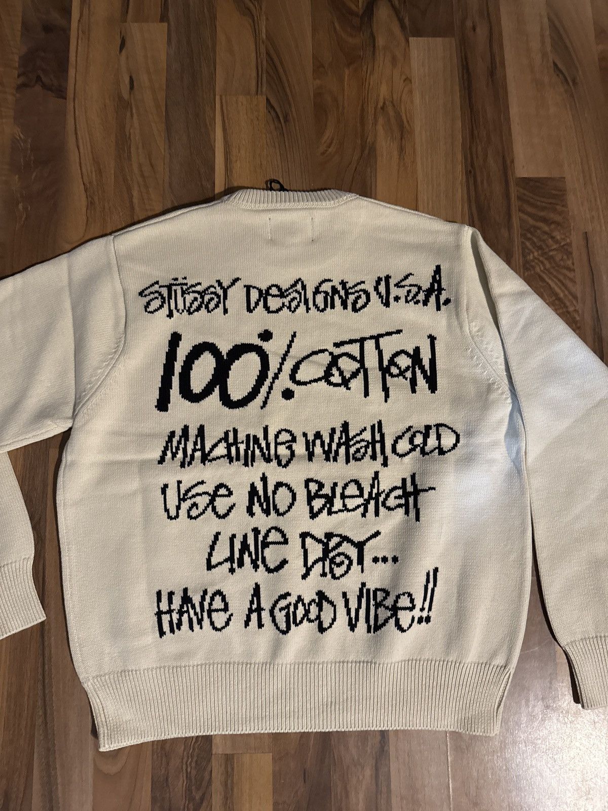 Stussy Stussy Care Label Sweater Size US S / EU 44-46 / 1 - 2 Thumbnail