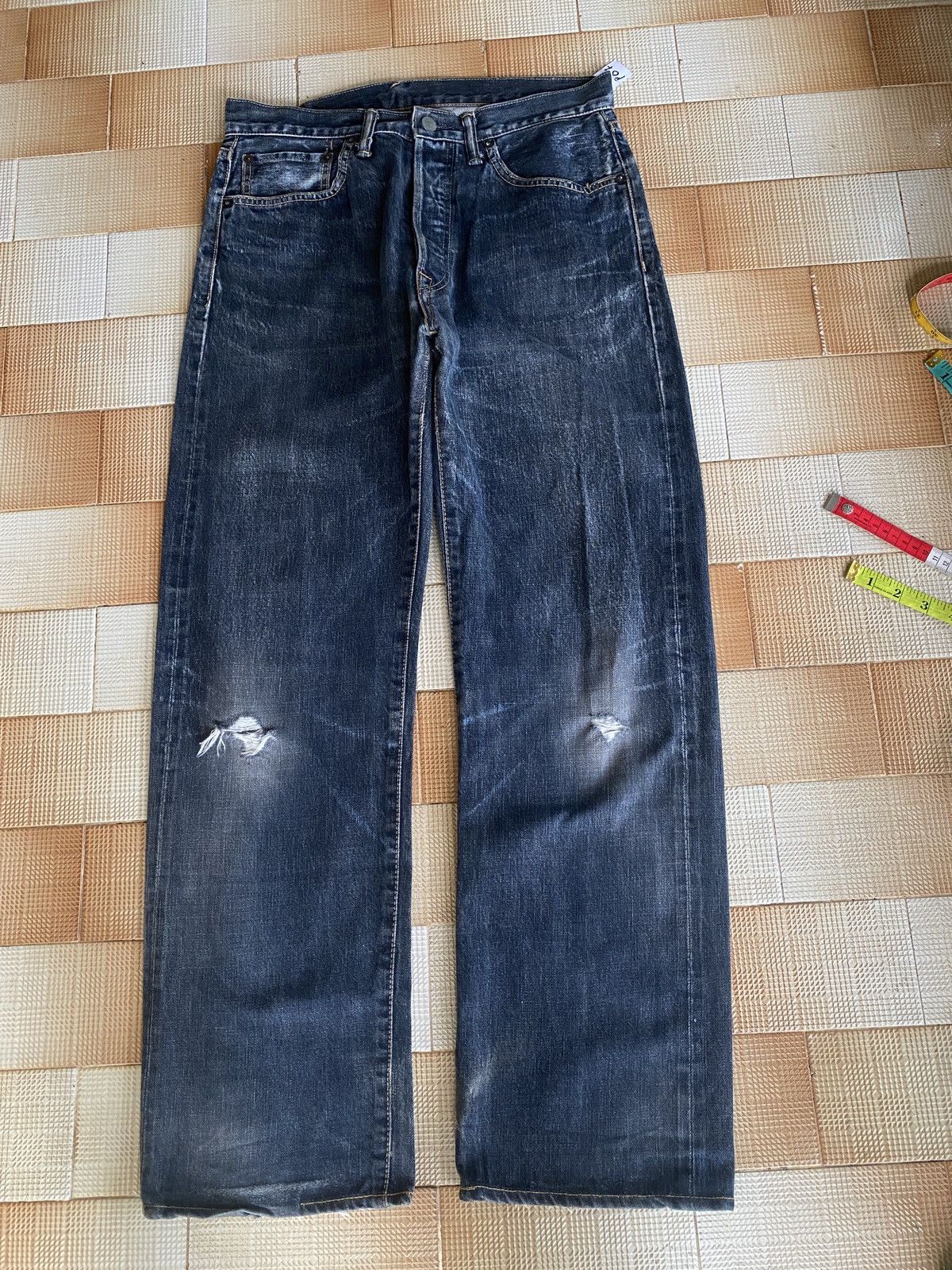 45rpm × If Six Was Nine × Vintage Vintage 45rpm selvedge denim Size US 31 - 2 Thumbnail
