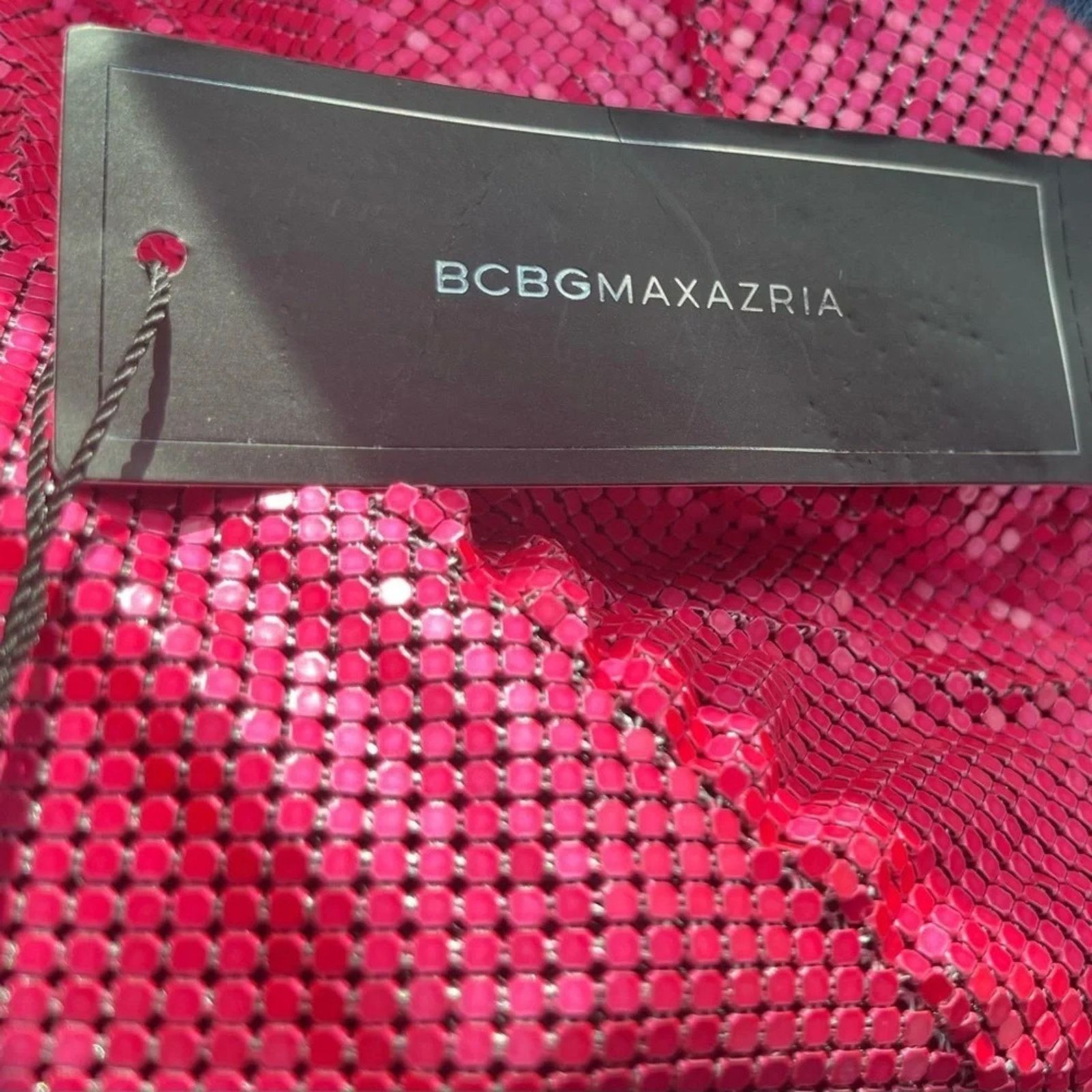 Bcbgmaxazria BCBGMAXAZRIA Brighton clutch, neon pink Size ONE SIZE - 4 Thumbnail