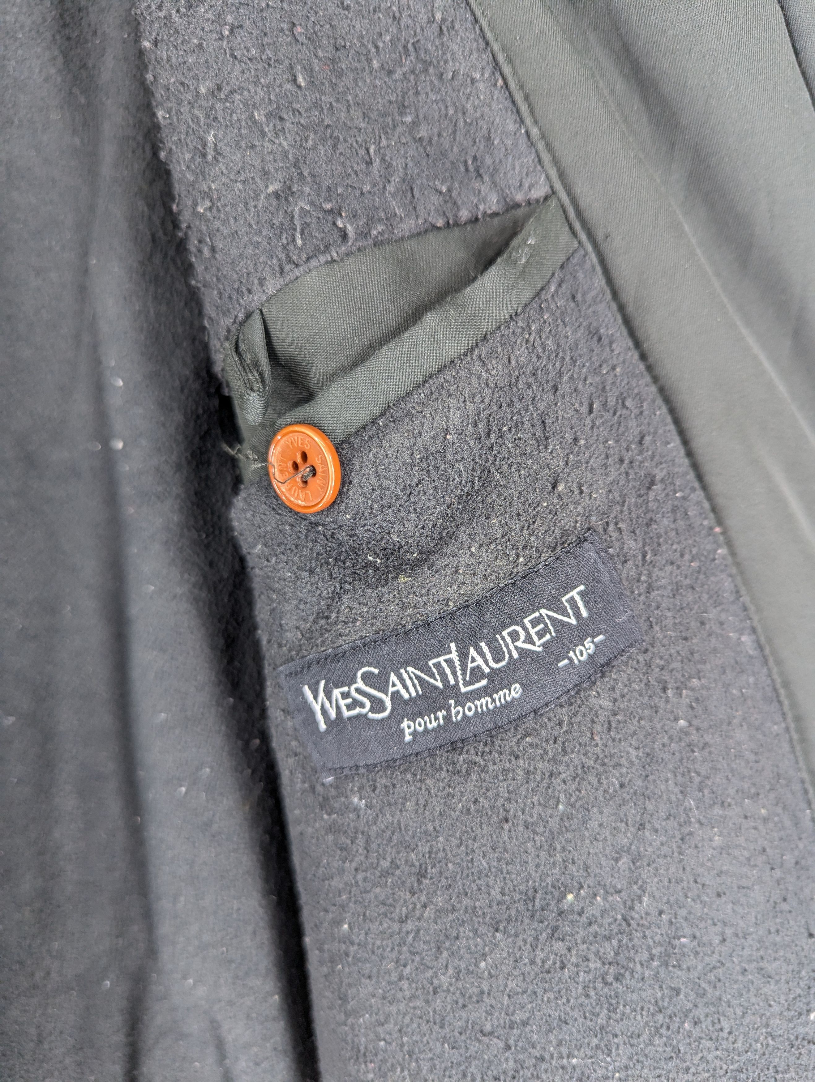 Yves Saint Laurent Vintage Yves saint Laurent YSL Fleece Lined Jacket Size US L / EU 52-54 / 3 - 15 Thumbnail