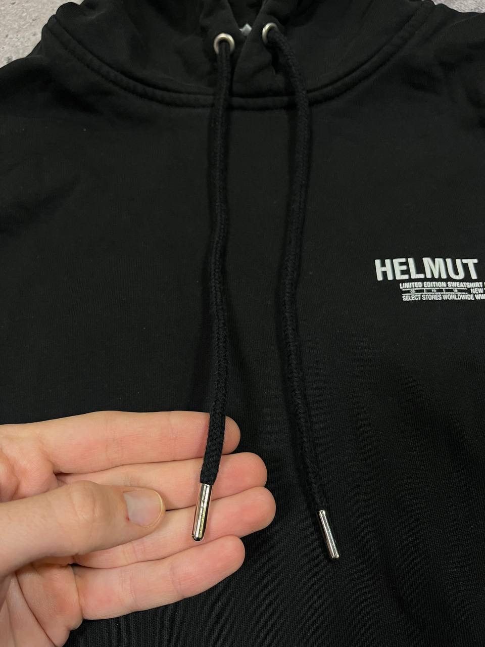 Helmut Lang HELMUT LANG LIMITED EDITION HOODIE BLACK SIZE S Y2K STYLE Size US S / EU 44-46 / 1 - 7 Thumbnail