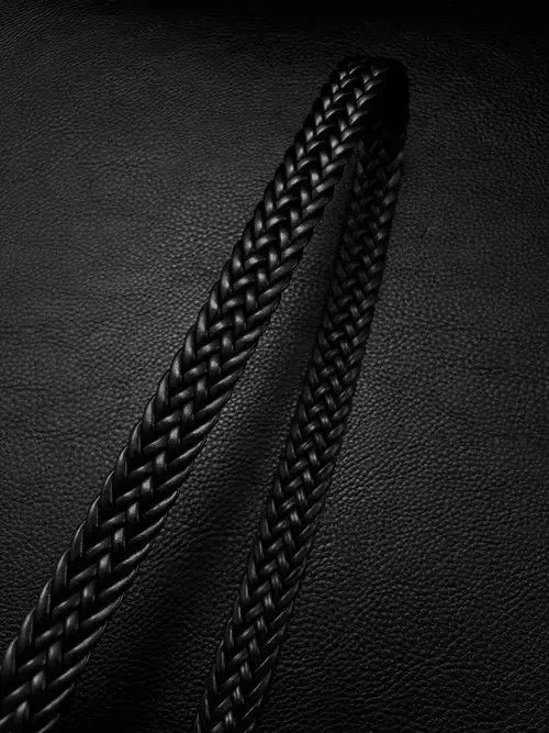 Jewelry Braided Leather Belt Size ONE SIZE - 5 Thumbnail