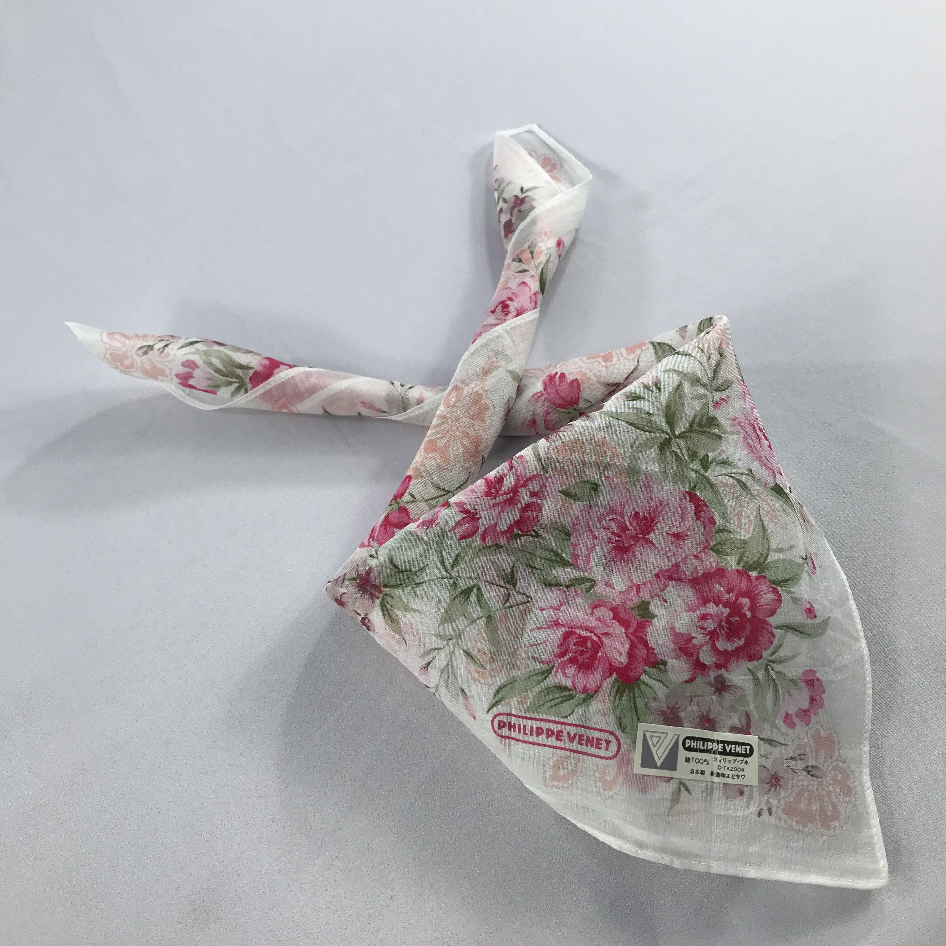 Vintage Philippe Venet Bandana / Handkerchief / Neckerchief - S2674 Size ONE SIZE - 4 Thumbnail