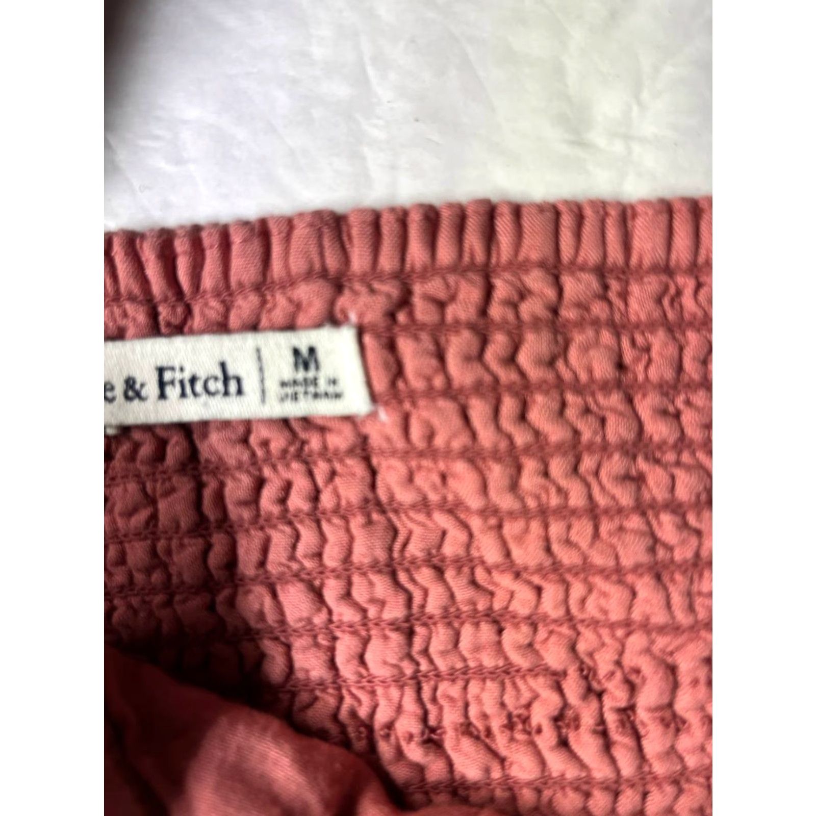 Abercrombie & Fitch Abercrombie & Fitch Women's Pink Y2K Corset Bustier Crop Tank Top M Sleeveless Cropped Pocket? (Note: "Pocket" not in original) Size M / US 6-8 / IT 42-44 - 5 Thumbnail