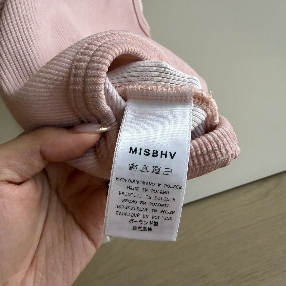 Misbhv MISBHV Pink Crop Top Size XS / US 0-2 / IT 36-38 - 4 Thumbnail