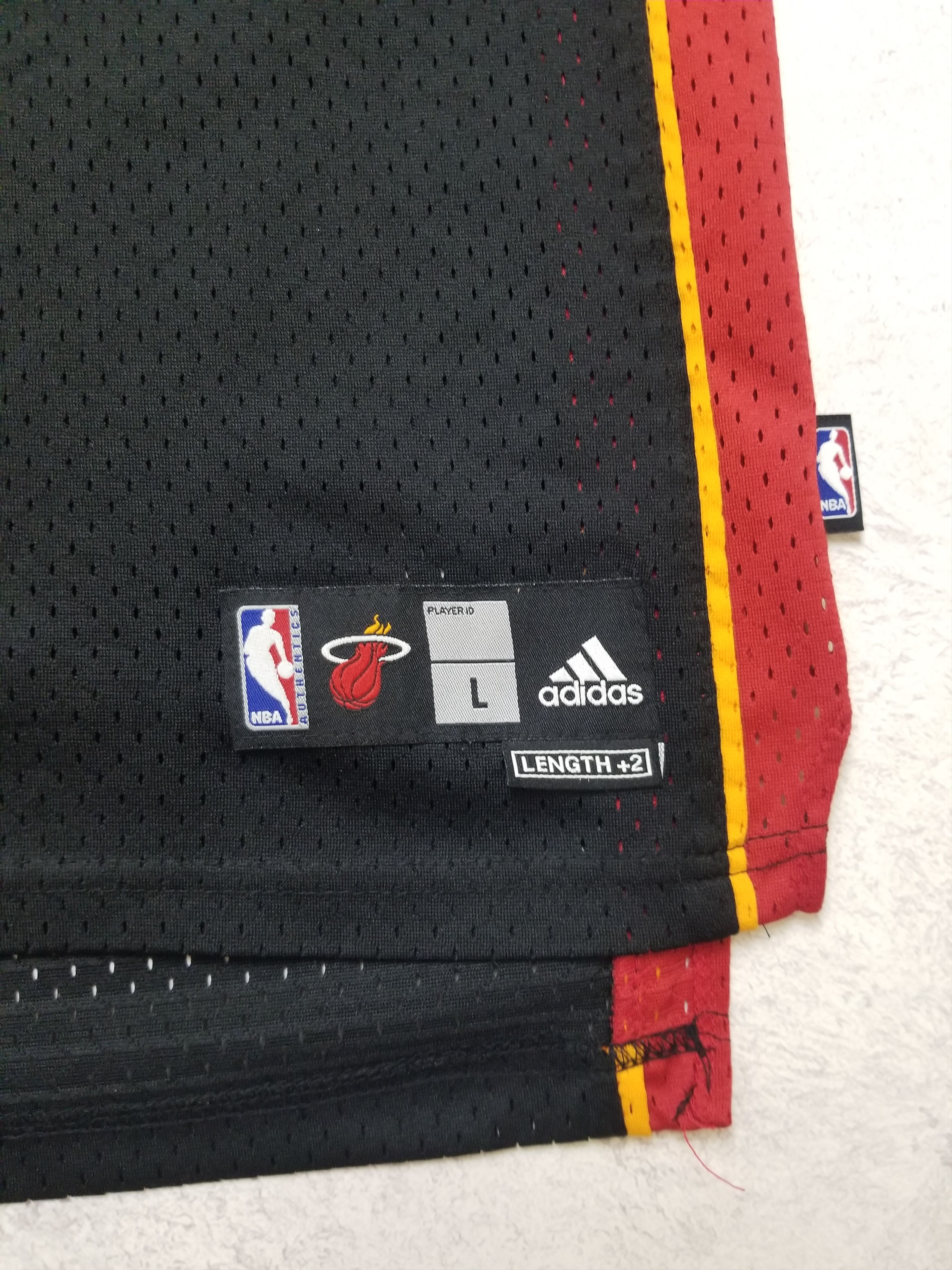 Adidas Miami Heat Wade NBA Swingman Jersey Youth L 14-16 Men's 2XS Size US XXS / EU 40 - 8 Thumbnail