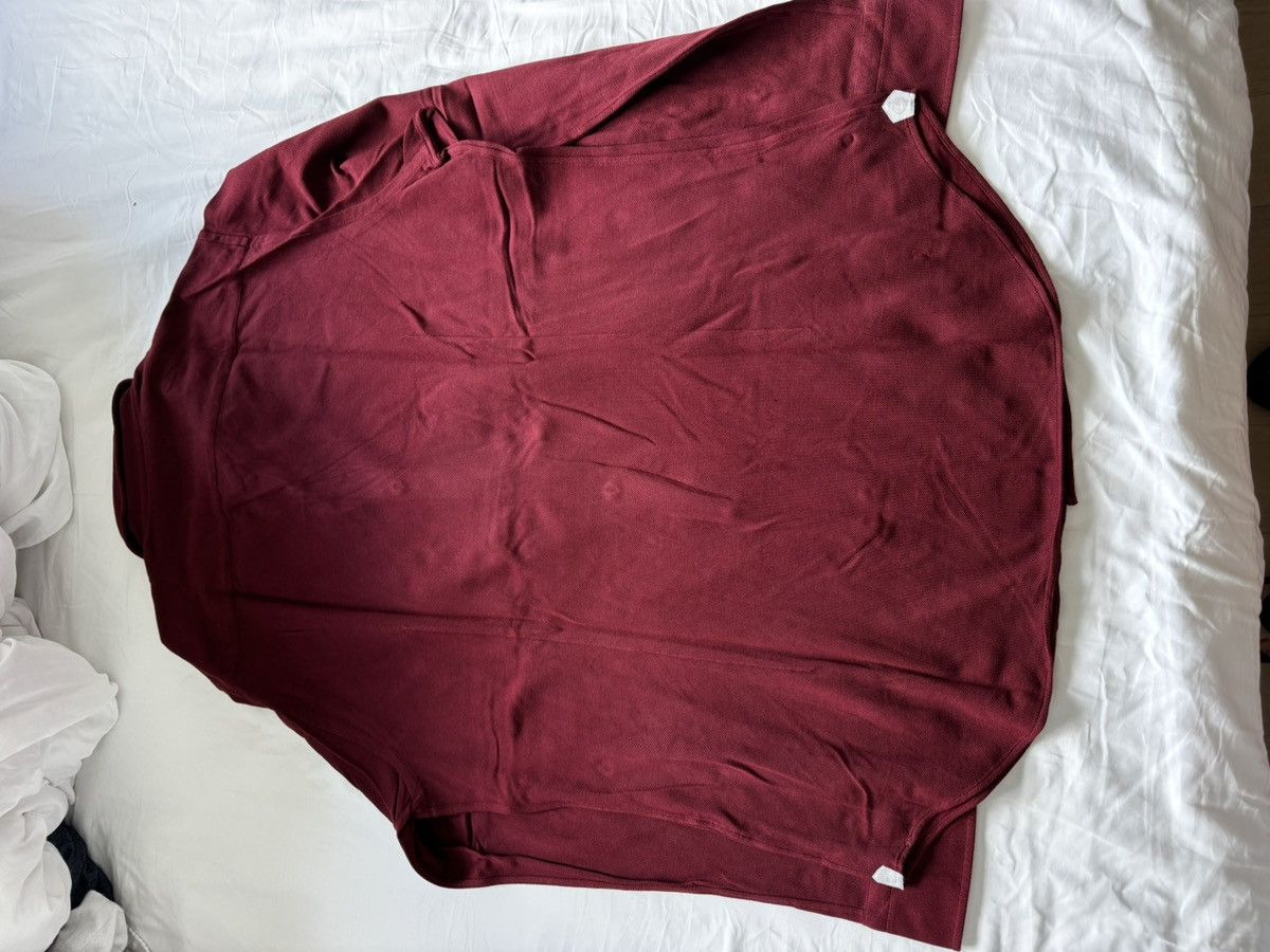 Loro Piana Loro Piana Burgundy Button Up Knit Long Sleeve Size US L / EU 52-54 / 3 - 4 Thumbnail