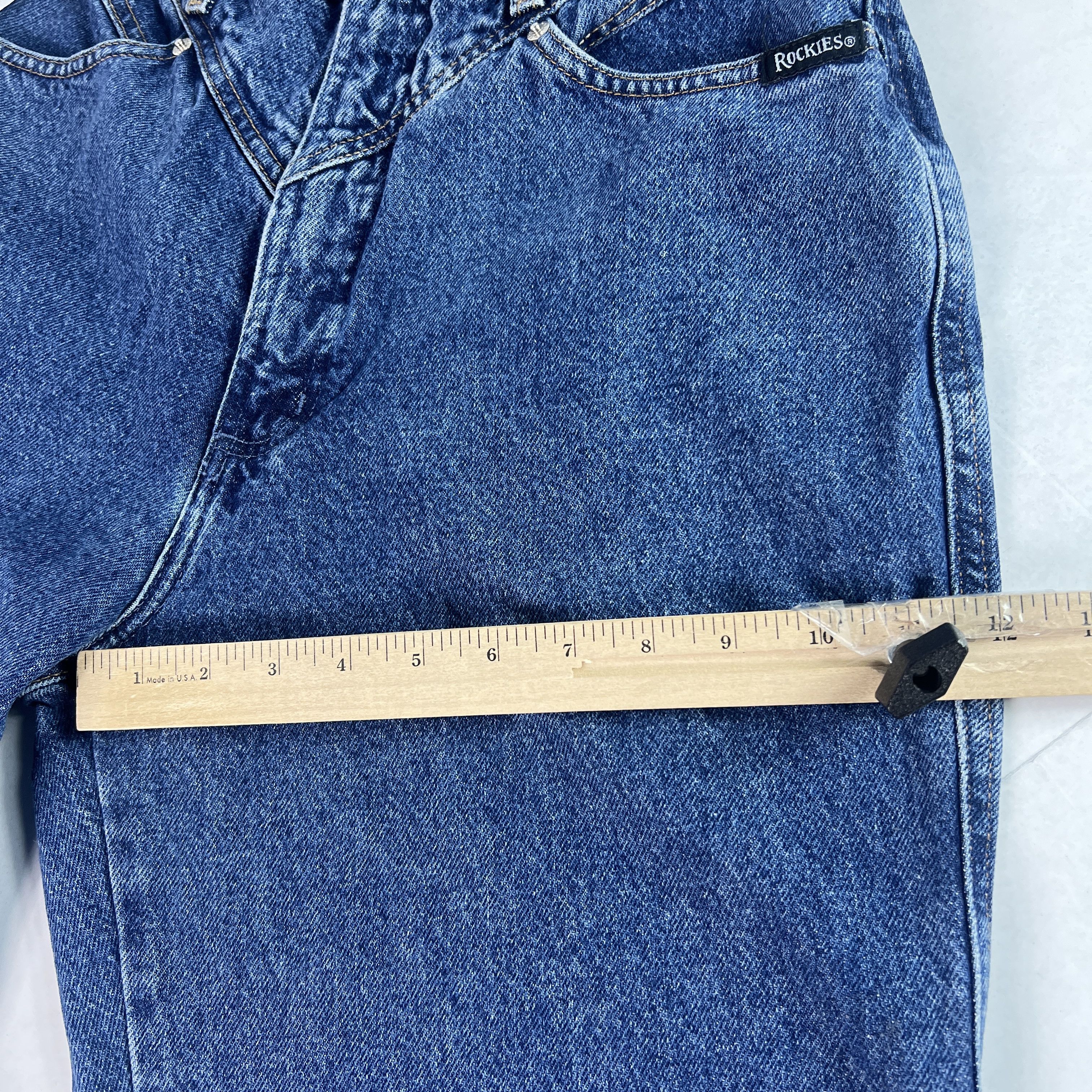 Other VTG Rocky Mountain Jeans Bareback High Rise Blue Denim Size 28" / US 6 / IT 42 - 18 Thumbnail
