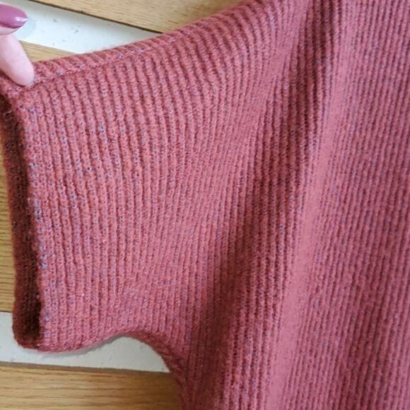 Designer CAbi Love Carol Rosewood Knitted Button Collared SS Sweater Size S / US 4 / IT 40 - 6 Thumbnail