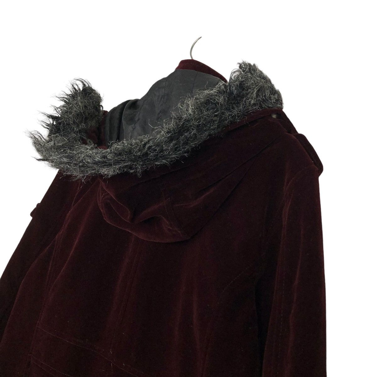 Japanese Brand 🔥VINTAGE BIKER JACKET VELVET AUTHENTIC MINK FUR HOODIE Size US M / EU 48-50 / 2 - 12 Thumbnail
