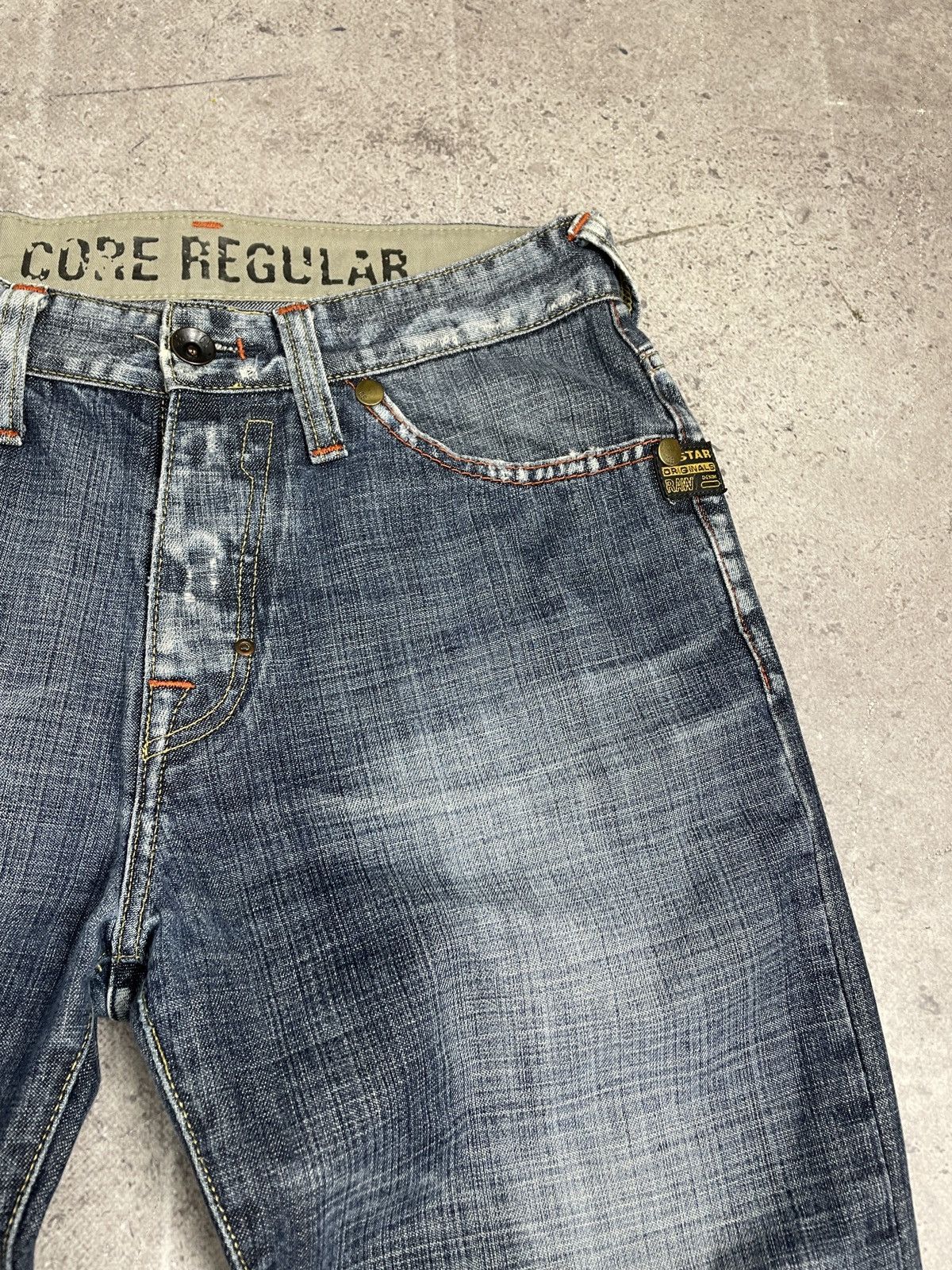G-Star Vintage G Star Raw Pants Y2K Baggy Cargo Jeans Distressed Size US 30 / EU 46 - 11 Thumbnail