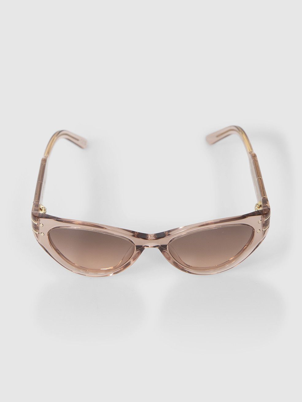 Dior Pink Cat Eye DiorSignature B7I Sunglasses Size ONE SIZE - 1 Thumbnail