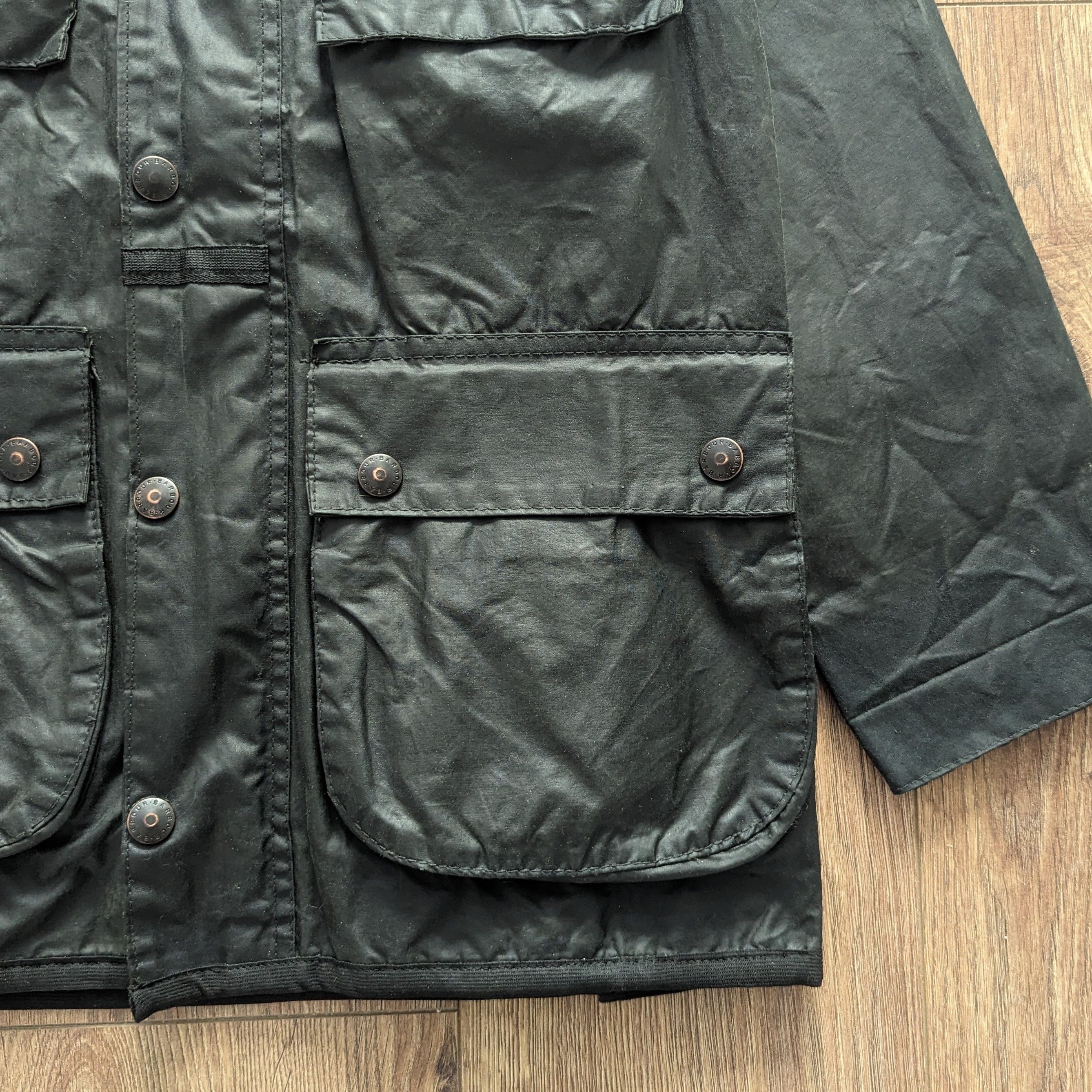Barbour Barbour Two Crown A105 Bedale Wax Jacket 81cm/32in England Size US XS / EU 42 / 0 - 9 Thumbnail